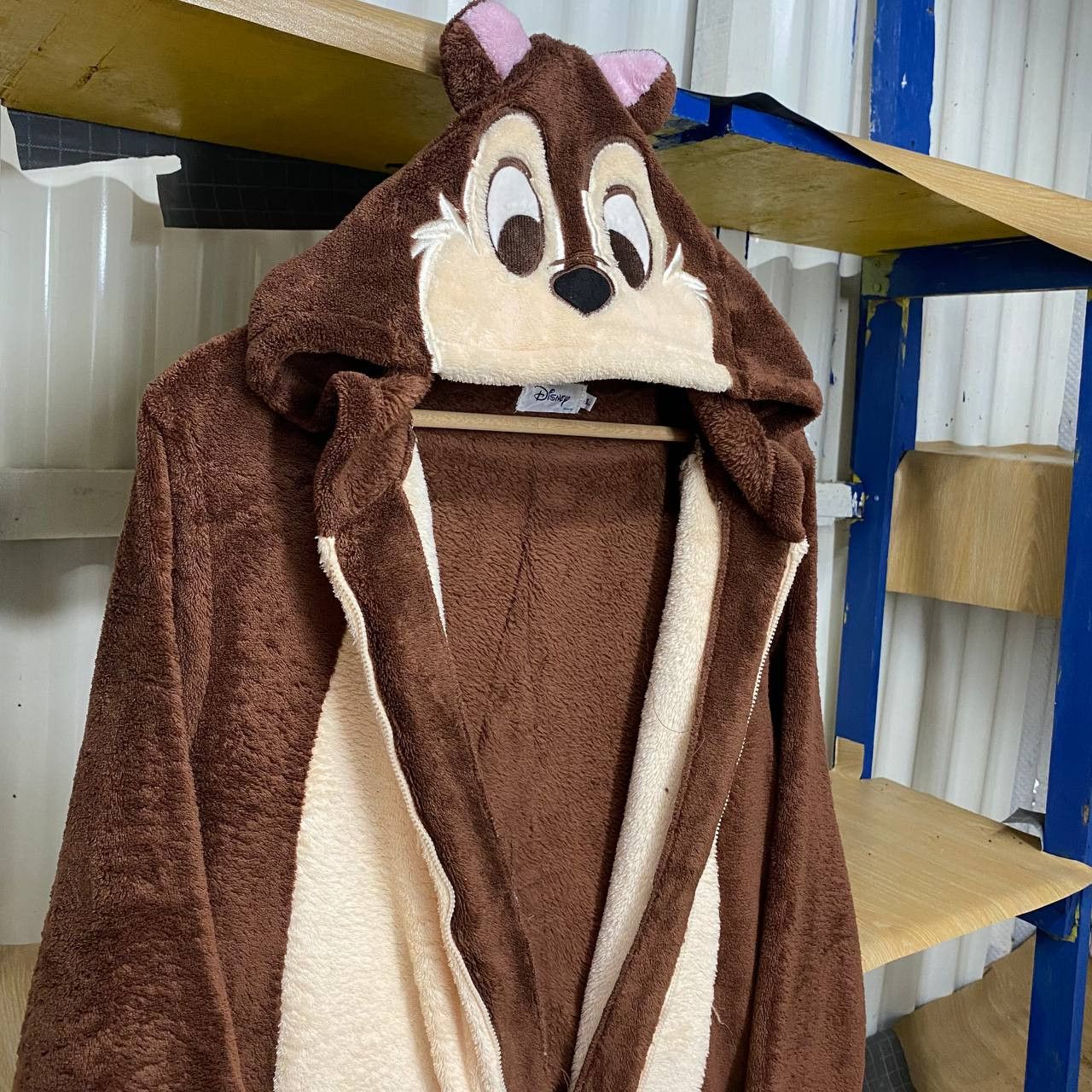 Disney Vintage chipmunk zipper hoodies Size US L / EU 52-54 / 3 - 3 Thumbnail