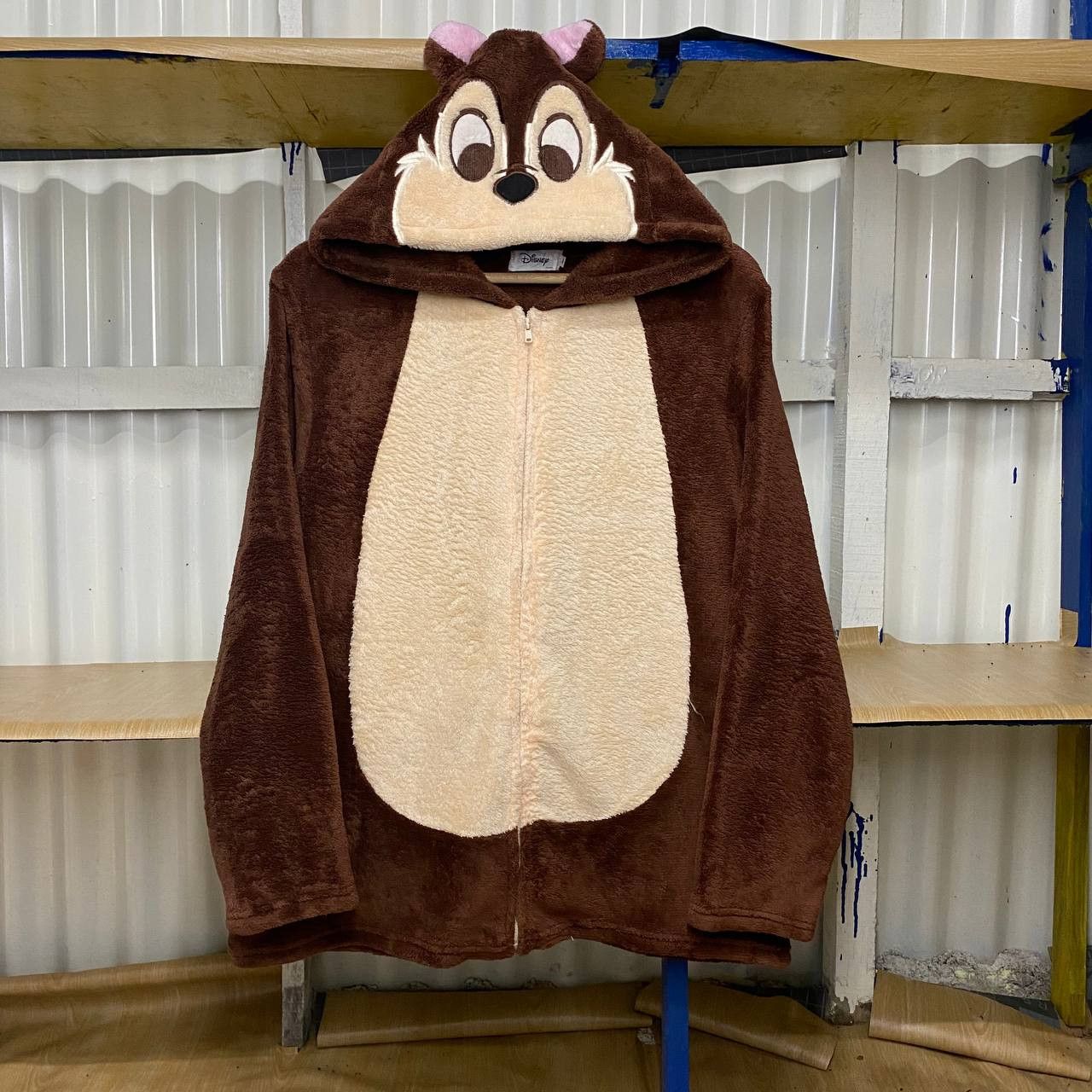 Disney Vintage chipmunk zipper hoodies Size US L / EU 52-54 / 3 - 1 Thumbnail