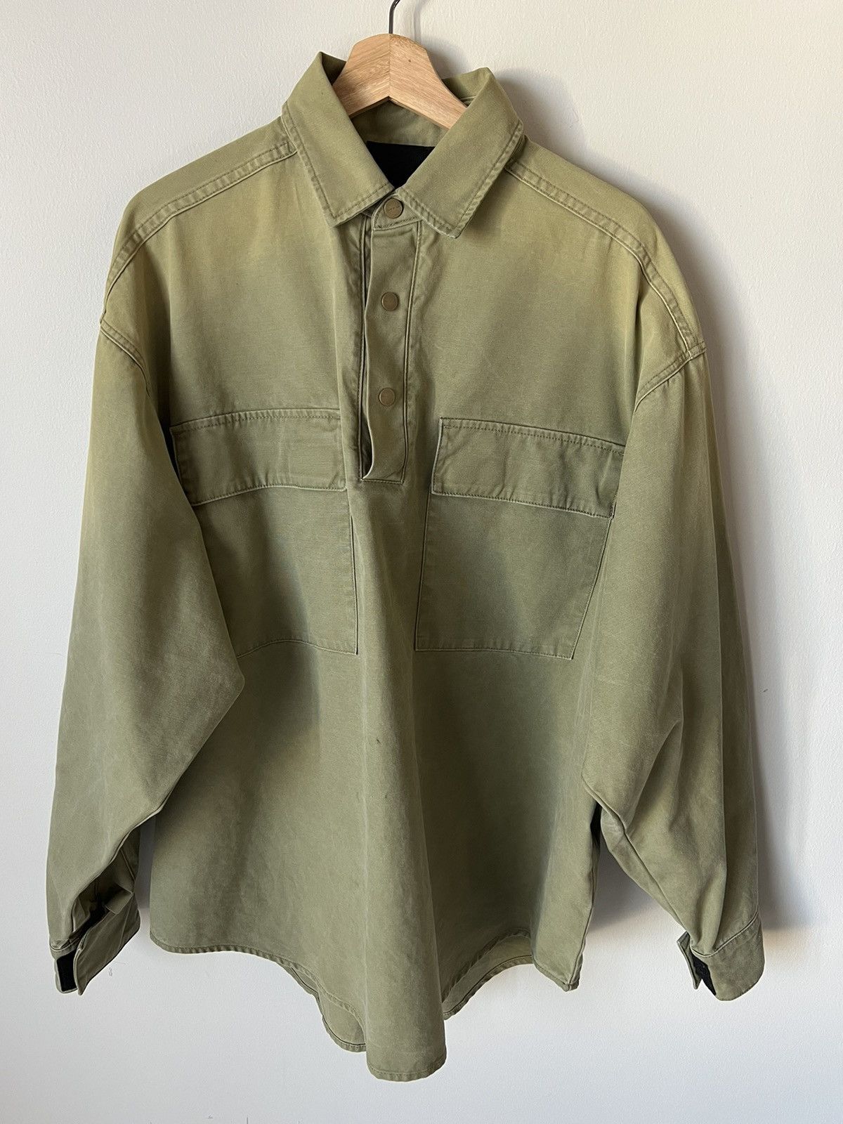 Fear of God Seventh Collection Military Canvas Pullover Shirt