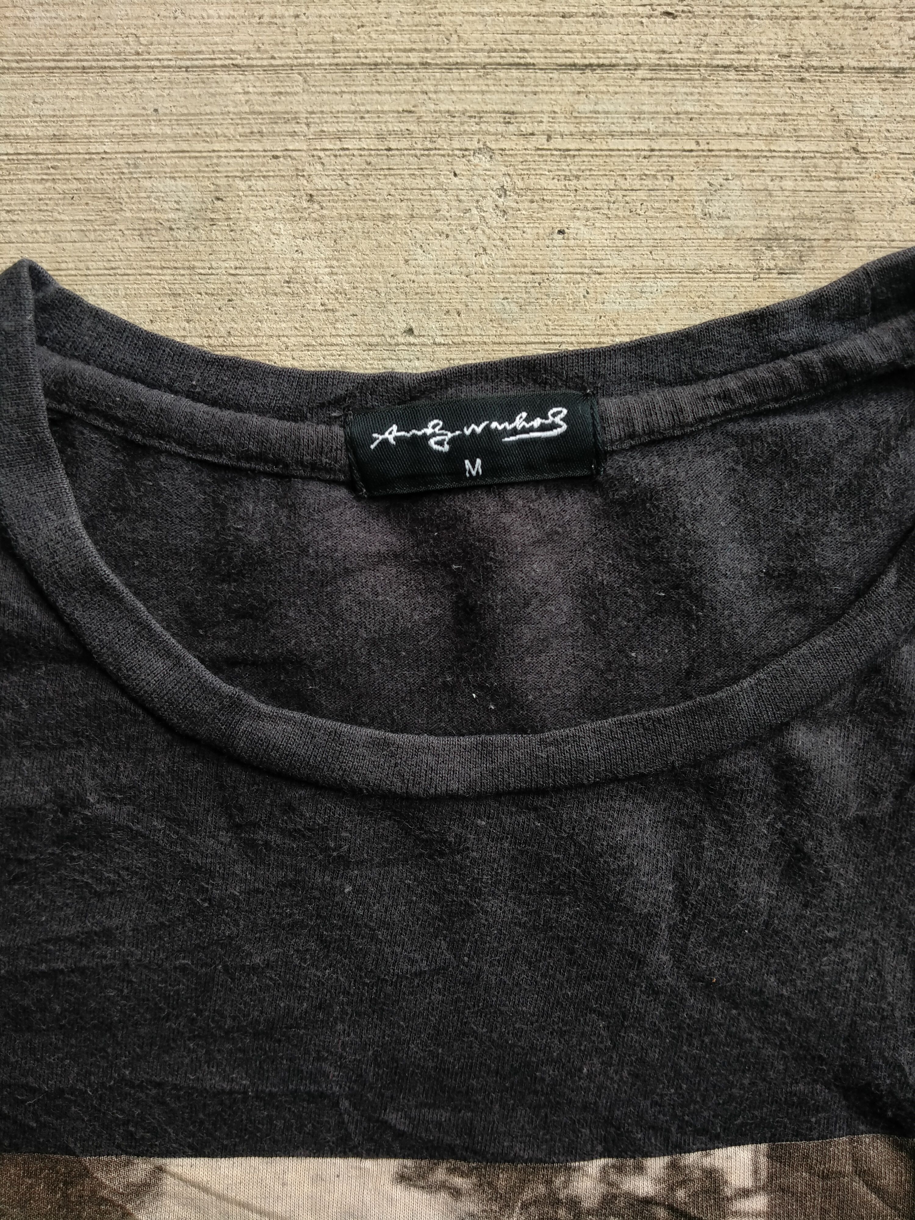 Andy Warhol × Uniqlo Monochrome Image Graphics Tee by Andy Warhol Size US M / EU 48-50 / 2 - 3 Thumbnail