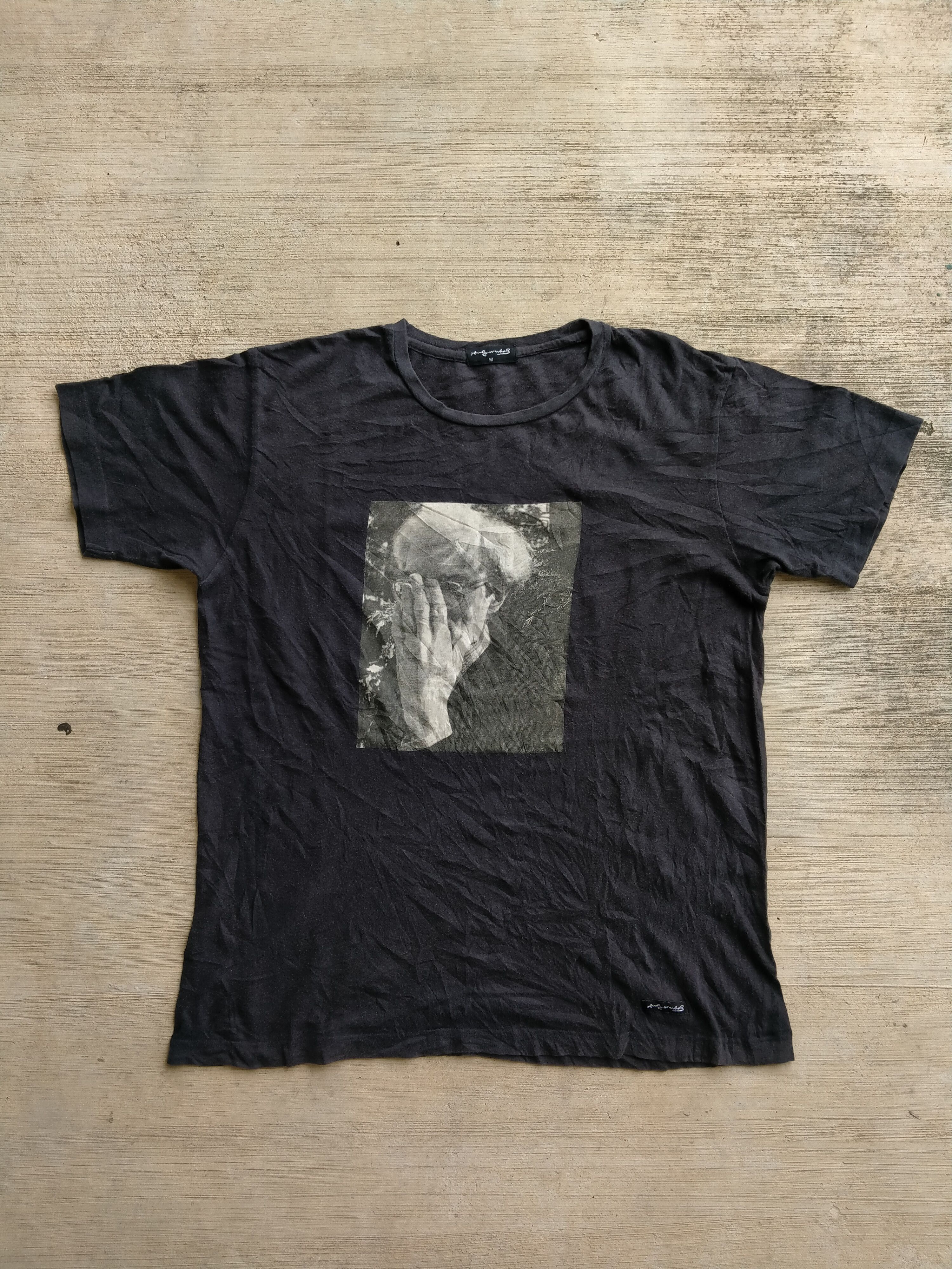 Andy Warhol × Uniqlo Monochrome Image Graphics Tee by Andy Warhol Size US M / EU 48-50 / 2 - 6 Thumbnail