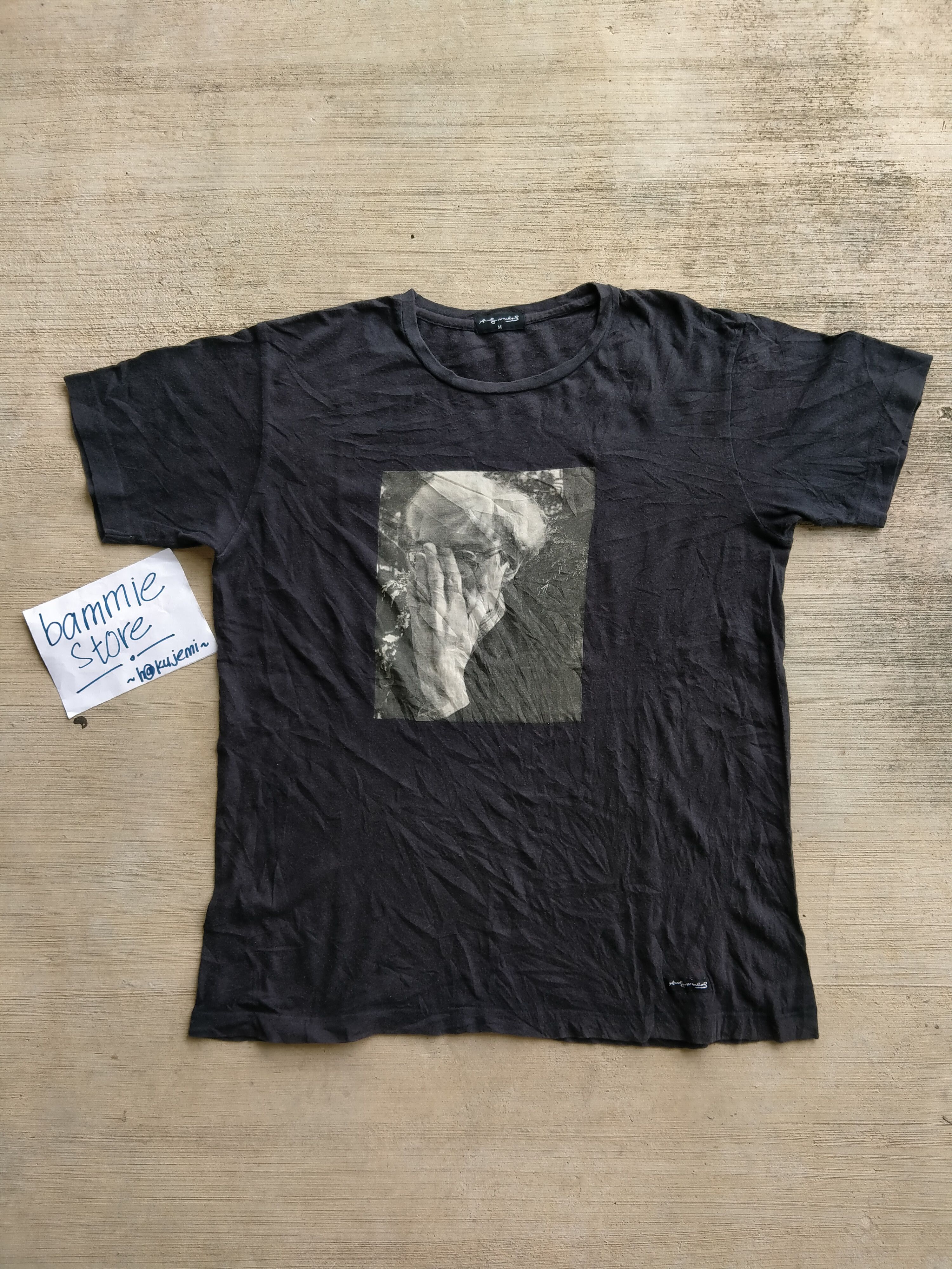 Andy Warhol × Uniqlo Monochrome Image Graphics Tee by Andy Warhol Size US M / EU 48-50 / 2 - 1 Thumbnail