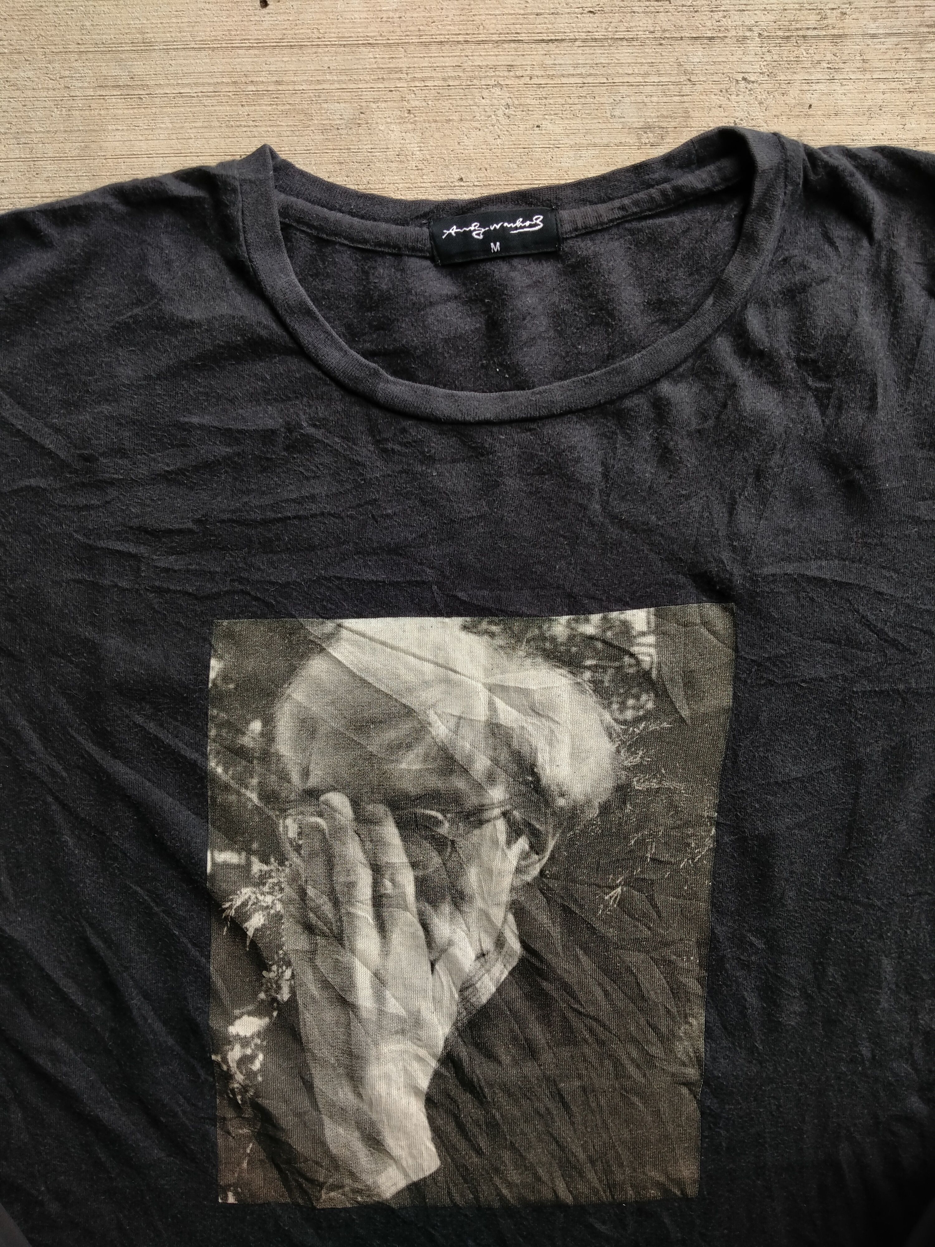 Andy Warhol × Uniqlo Monochrome Image Graphics Tee by Andy Warhol Size US M / EU 48-50 / 2 - 2 Thumbnail