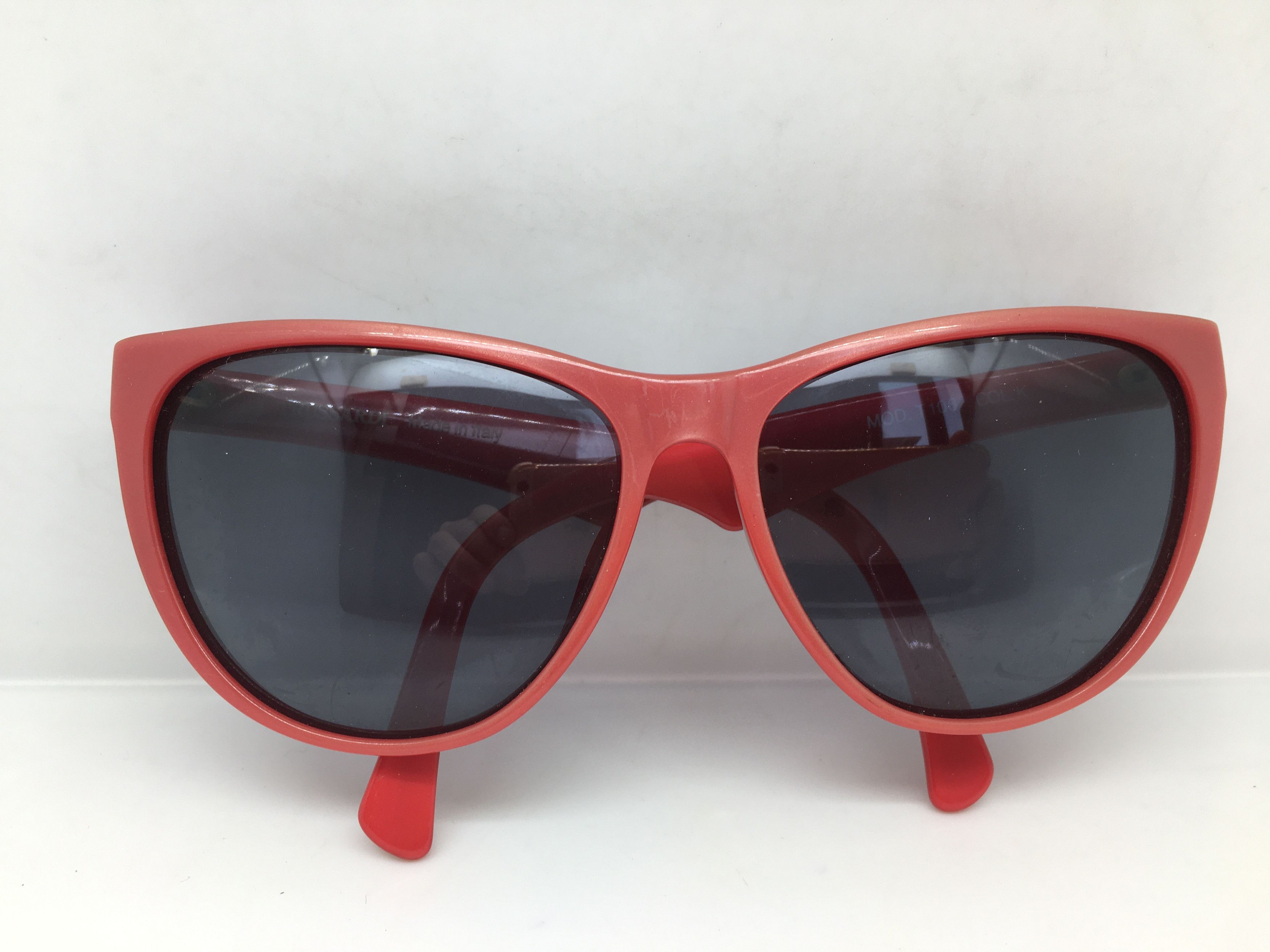 Vintage Trussardi Mod T106 Red Sunglasses Made in Italy