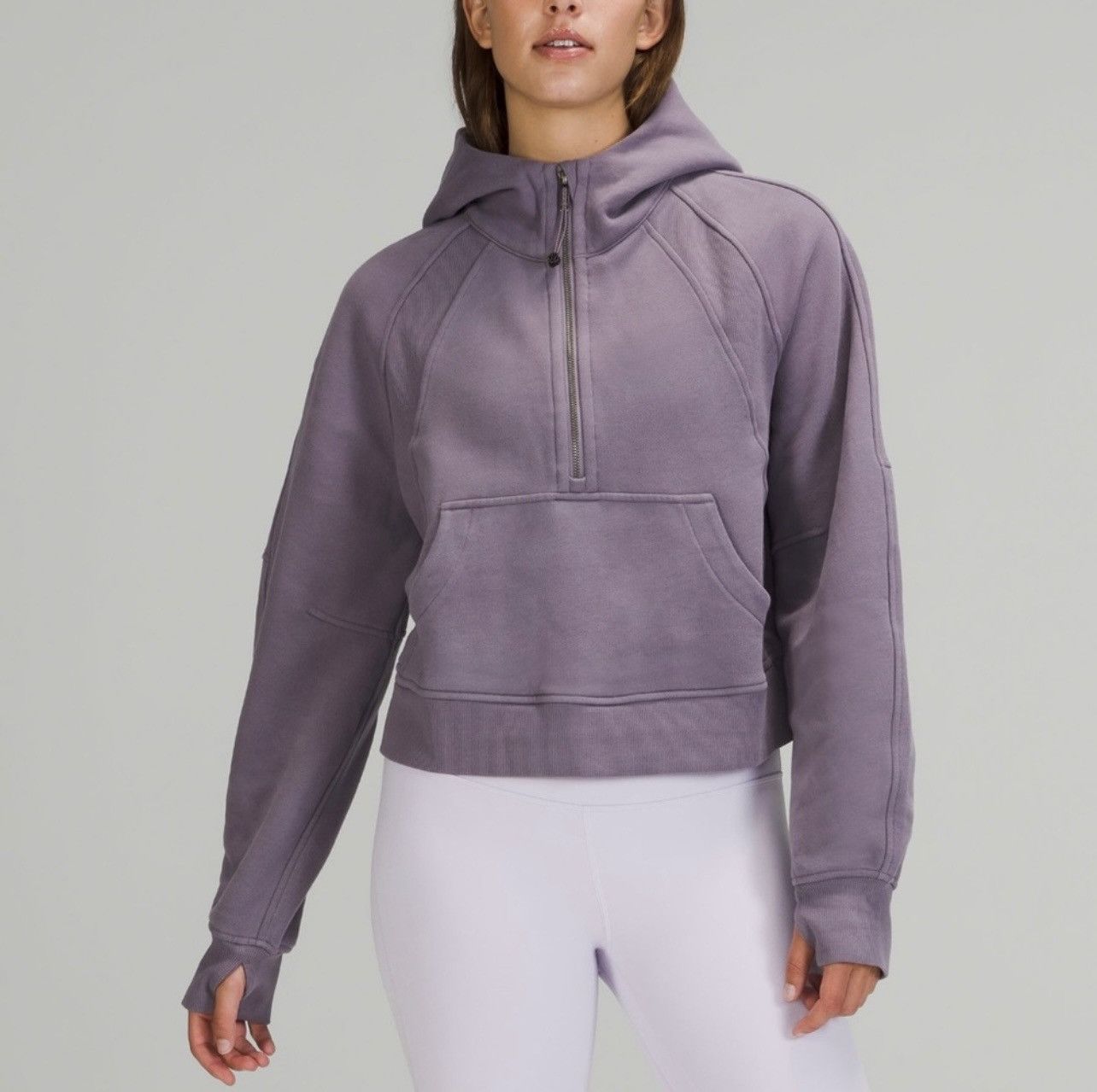 Store NWT Lululemon Scuba 1/2 zip hoodie M/L