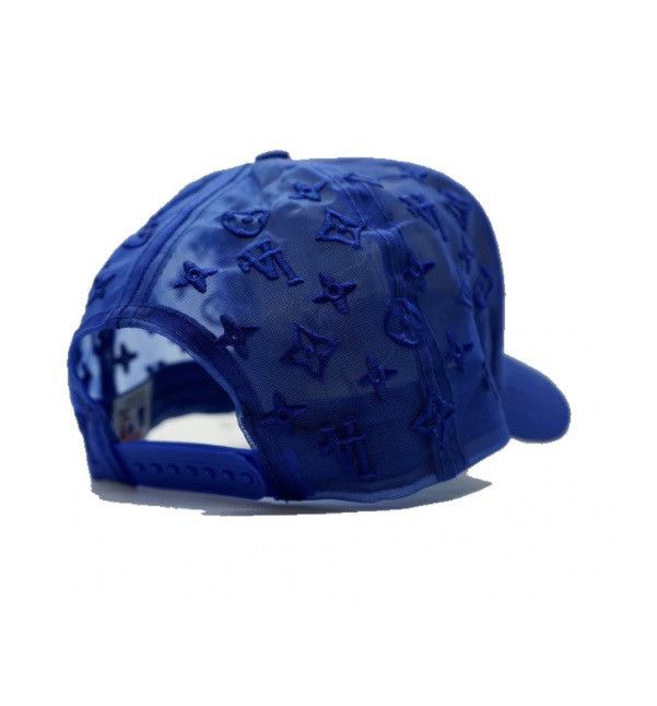 KILLTHEHYPE Los Angeles Dodgers LV Monogram Trucker Hat outlet BLUE