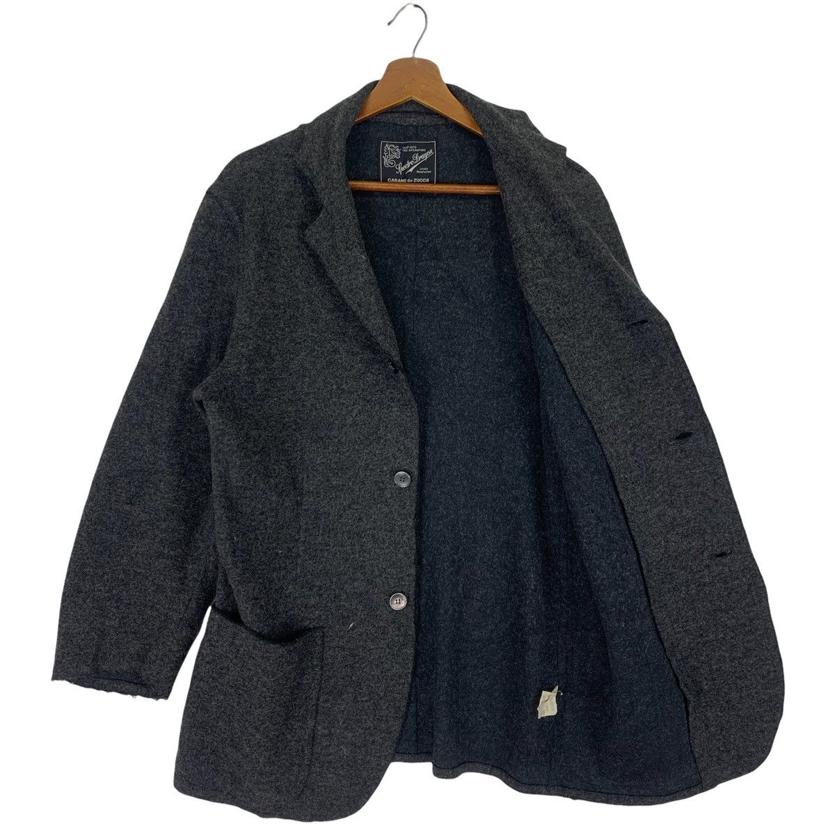 CABANE de ZUCCa Cabana De Zucca Issey Miyake Designer Blazer Coat Size US M / EU 48-50 / 2 - 4 Thumbnail