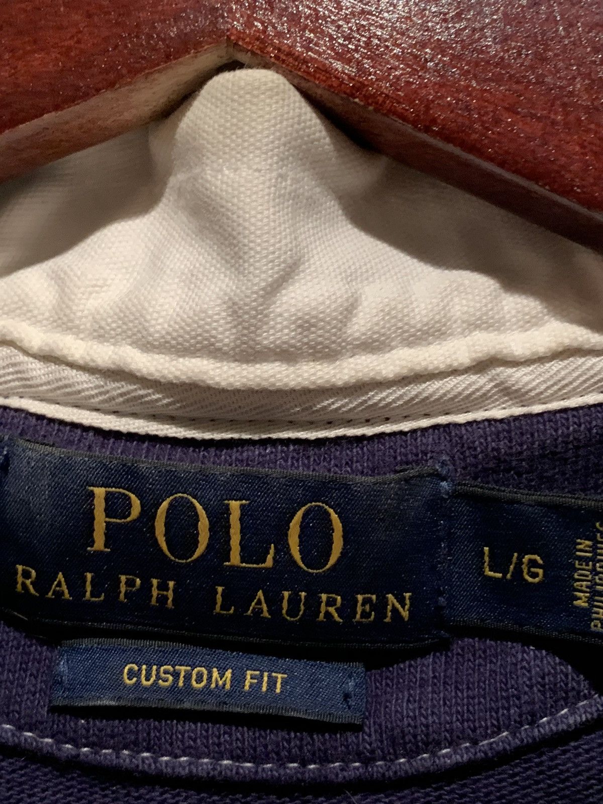 Polo Ralph Lauren *RARE* Polo Ralph Lauren Custom Fit Crest Long Sleeve Rugby Size US L / EU 52-54 / 3 - 5 Thumbnail