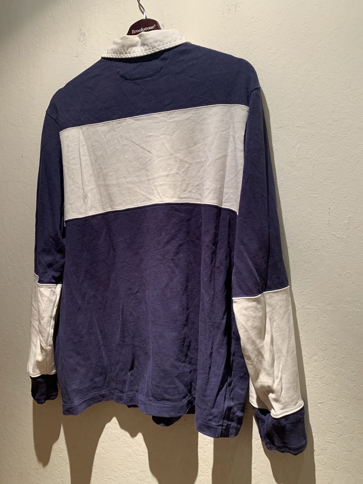 Polo Ralph Lauren *RARE* Polo Ralph Lauren Custom Fit Crest Long Sleeve Rugby Size US L / EU 52-54 / 3 - 2 Thumbnail