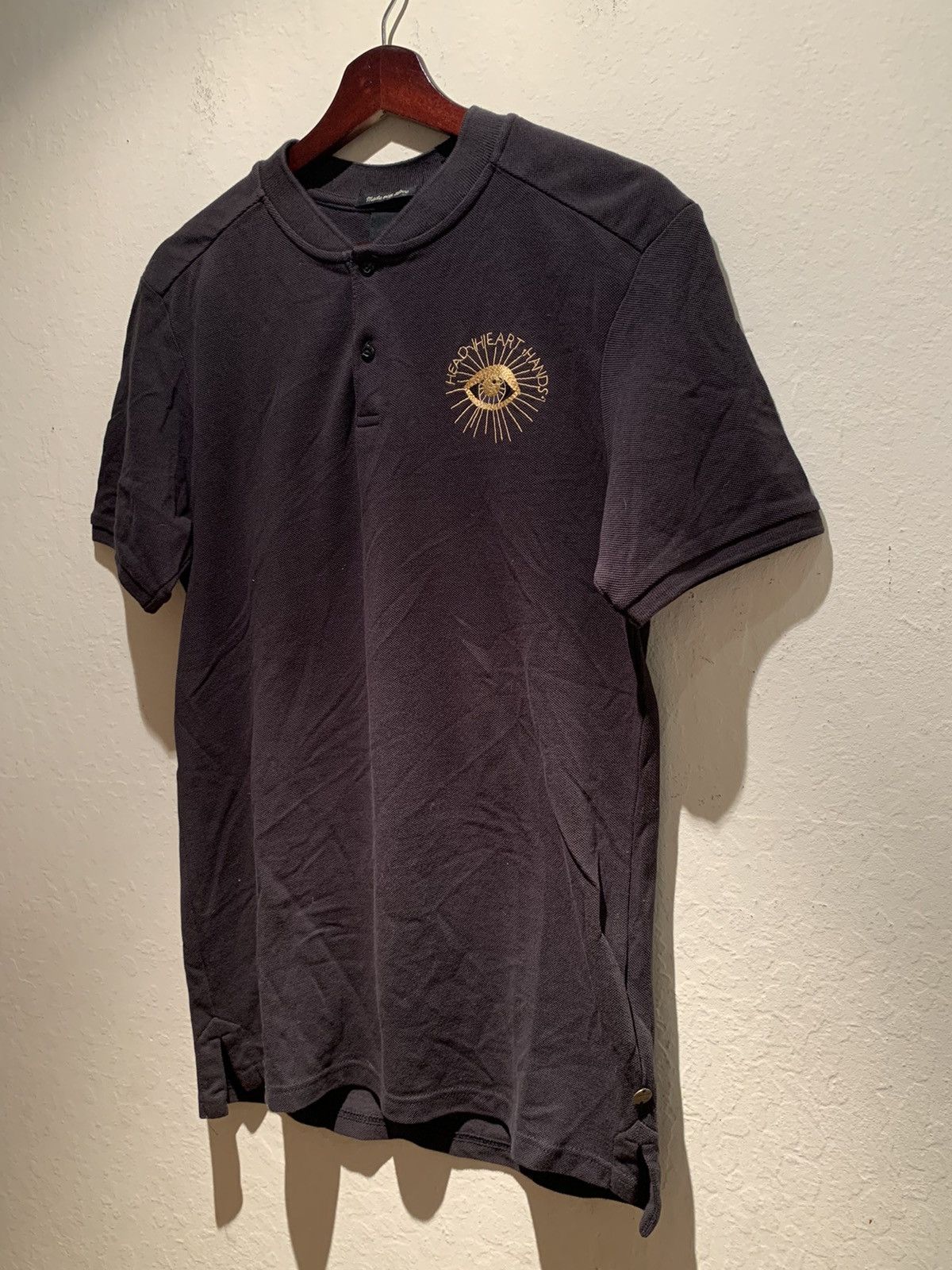 Designer × Scotch & Soda *RARE* Scotch & Soda Embroidered Meditation Polo Shirt - M Size US M / EU 48-50 / 2 - 2 Thumbnail