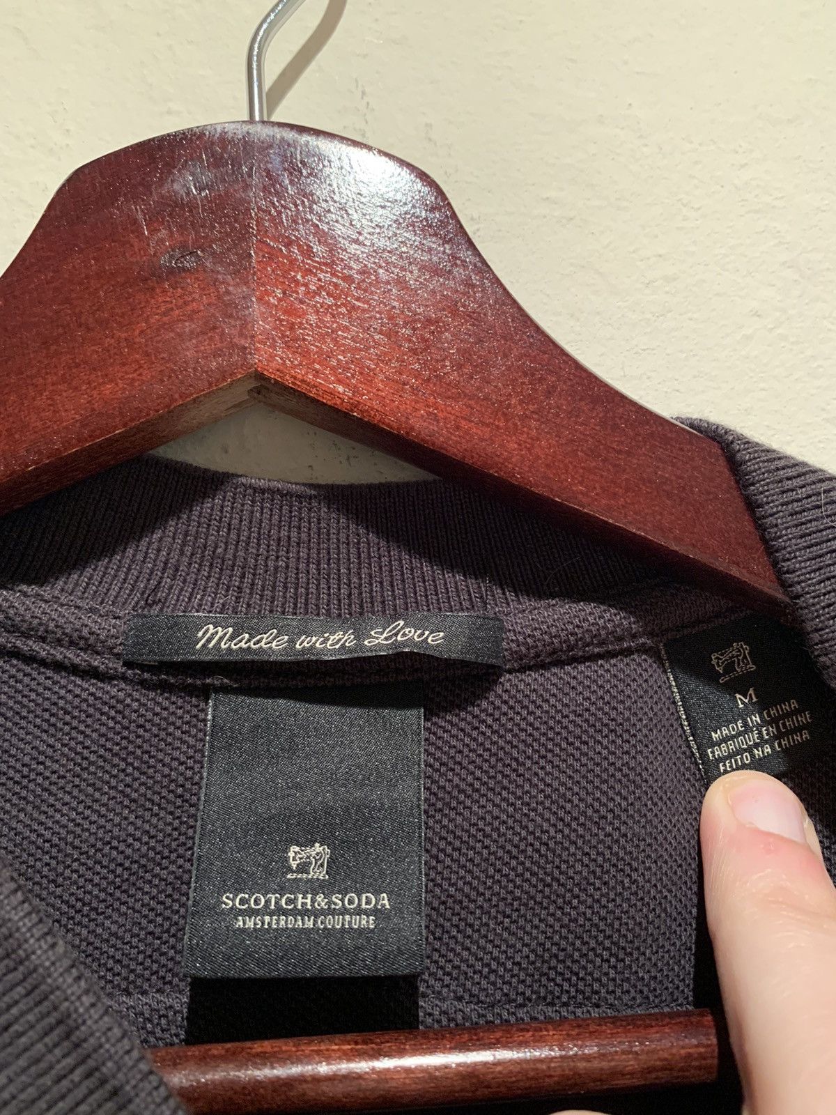 Designer × Scotch & Soda *RARE* Scotch & Soda Embroidered Meditation Polo Shirt - M Size US M / EU 48-50 / 2 - 6 Thumbnail
