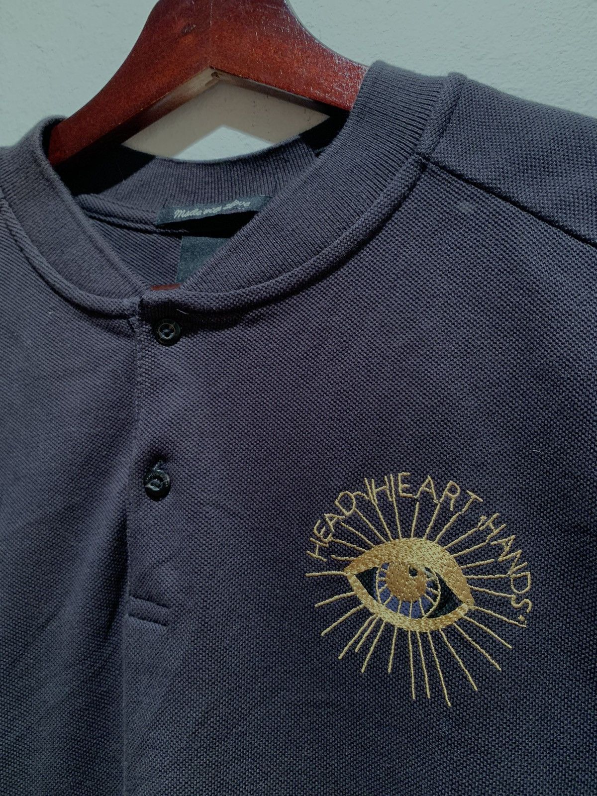 Designer × Scotch & Soda *RARE* Scotch & Soda Embroidered Meditation Polo Shirt - M Size US M / EU 48-50 / 2 - 3 Thumbnail