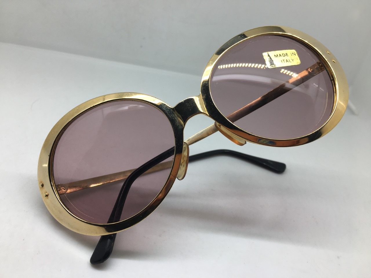 Vintage '69 MOD SPACE AGE ITALIA JACKIE O SUNGLASSES VINTAGE N.O.S. Size ONE SIZE - 9 Thumbnail