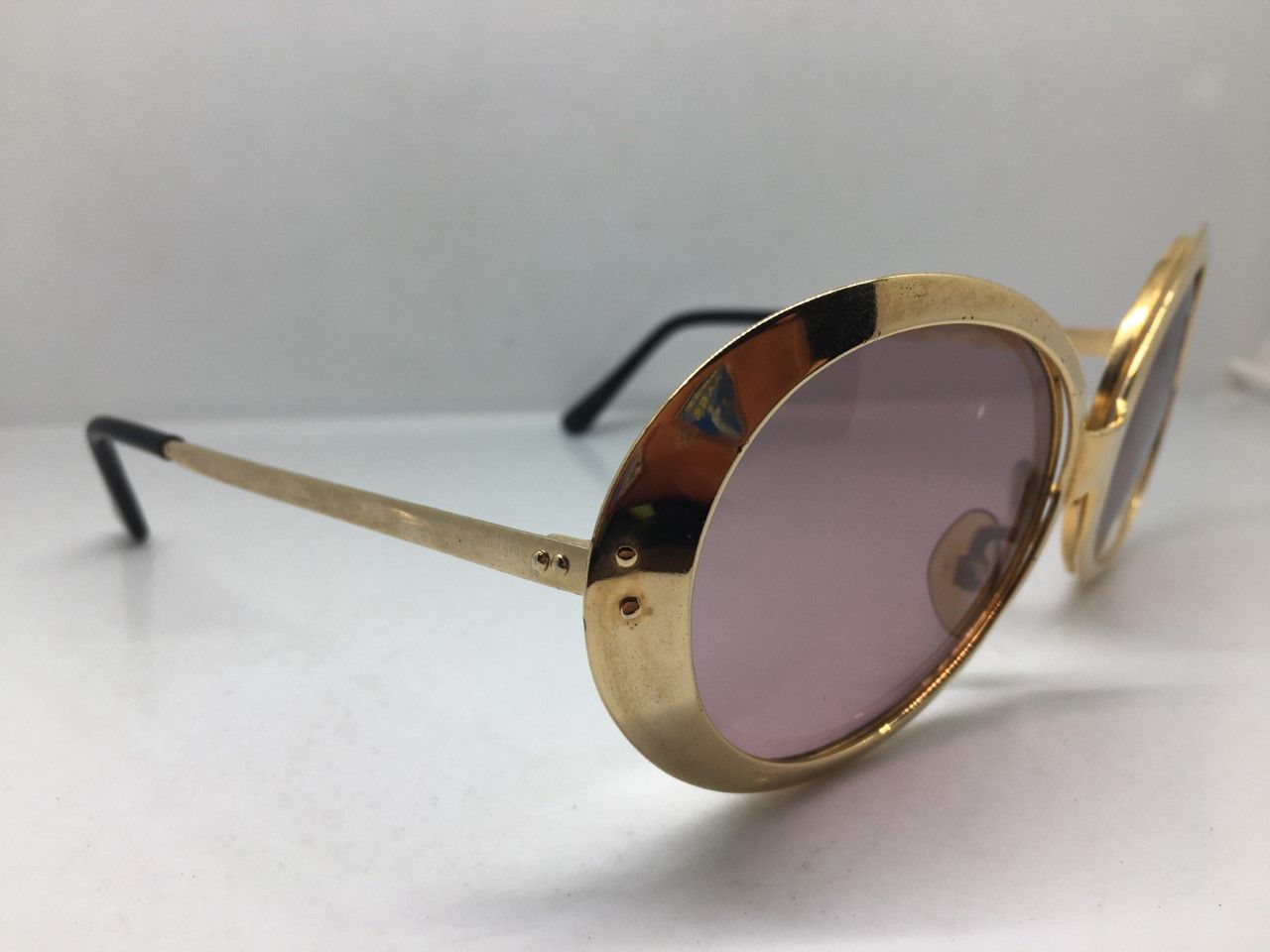 Vintage '69 MOD SPACE AGE ITALIA JACKIE O SUNGLASSES VINTAGE N.O.S. Size ONE SIZE - 4 Thumbnail