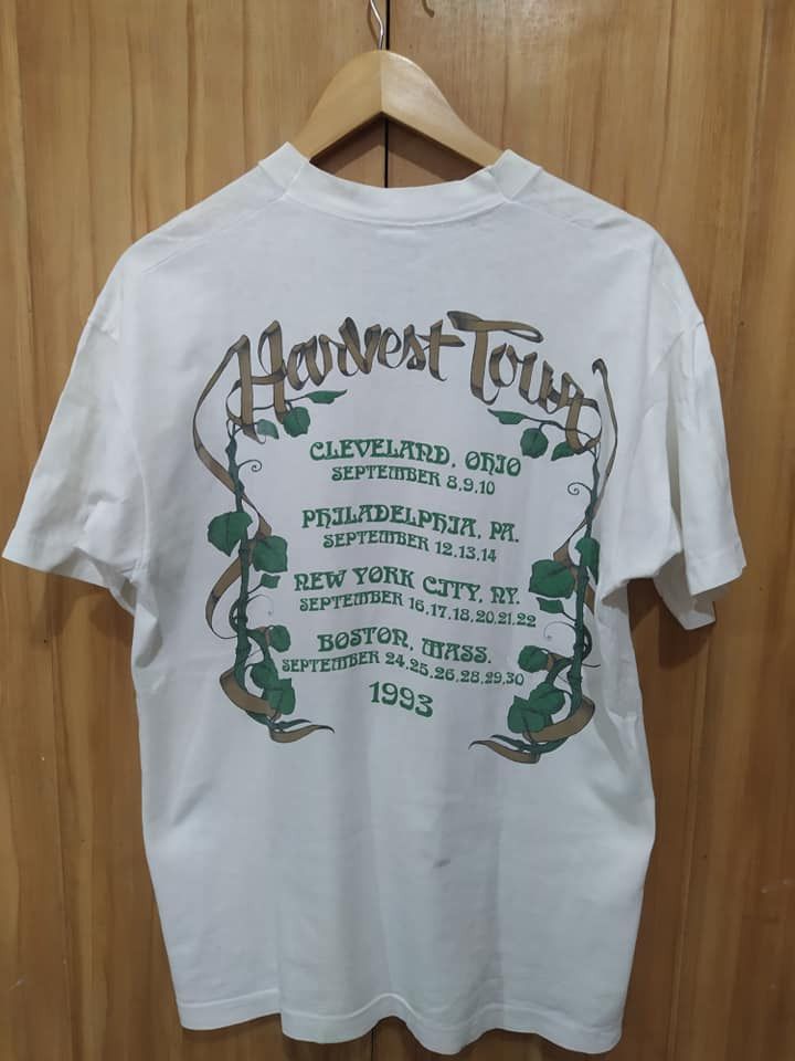 Vintage 1993 Grateful Dead Harvest Tour top Band Tee T Shirt XL