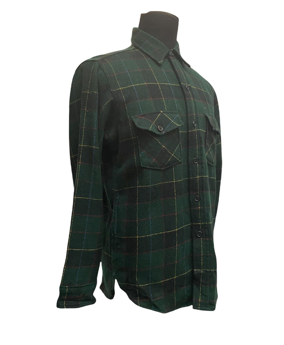 Woolrich Woolen Mills FULL PRINTED WOOL & CASHMERE FLANNEL (M) Size US M / EU 48-50 / 2 - 5 Thumbnail