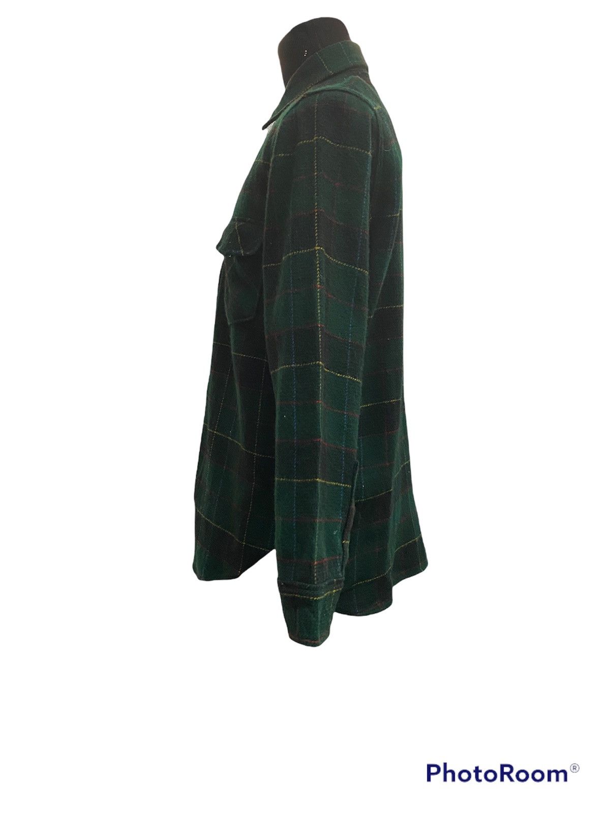 Woolrich Woolen Mills FULL PRINTED WOOL & CASHMERE FLANNEL (M) Size US M / EU 48-50 / 2 - 3 Thumbnail