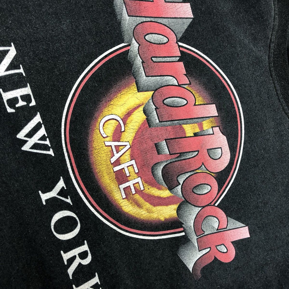 Hard Rock Cafe Vintage Hard Rock Cafe New York Long Sleeve T Shirt Size US L / EU 52-54 / 3 - 9 Thumbnail