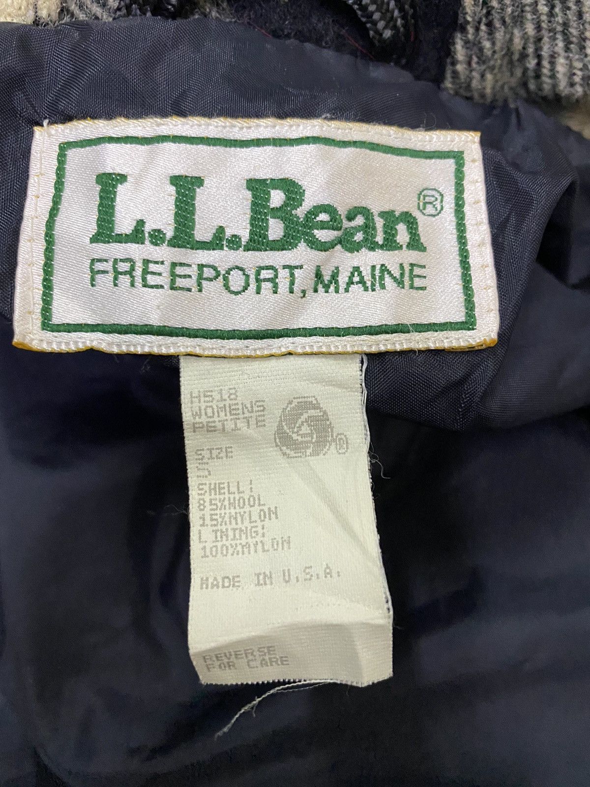 L.L. Bean Vintage LL BEAN Long Wool DuffelCoat (S) Size US S / EU 44-46 / 1 - 8 Thumbnail