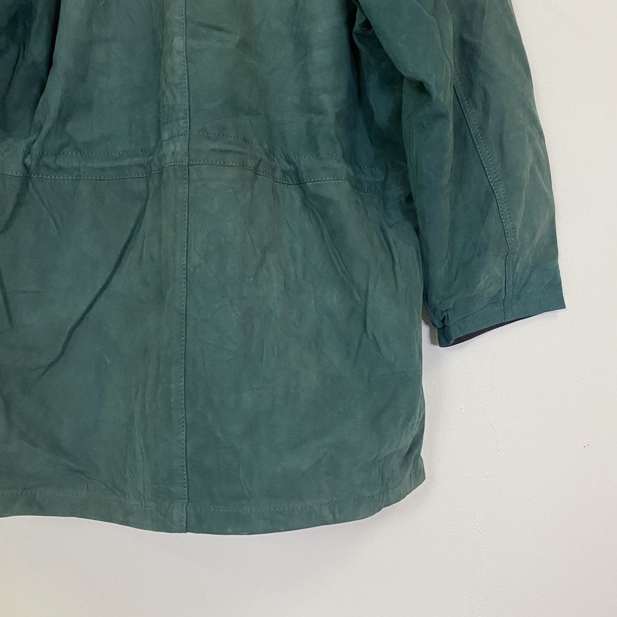 Other Vintage Hand Tailor Italy Leather Jacket Size US L / EU 52-54 / 3 - 12 Thumbnail