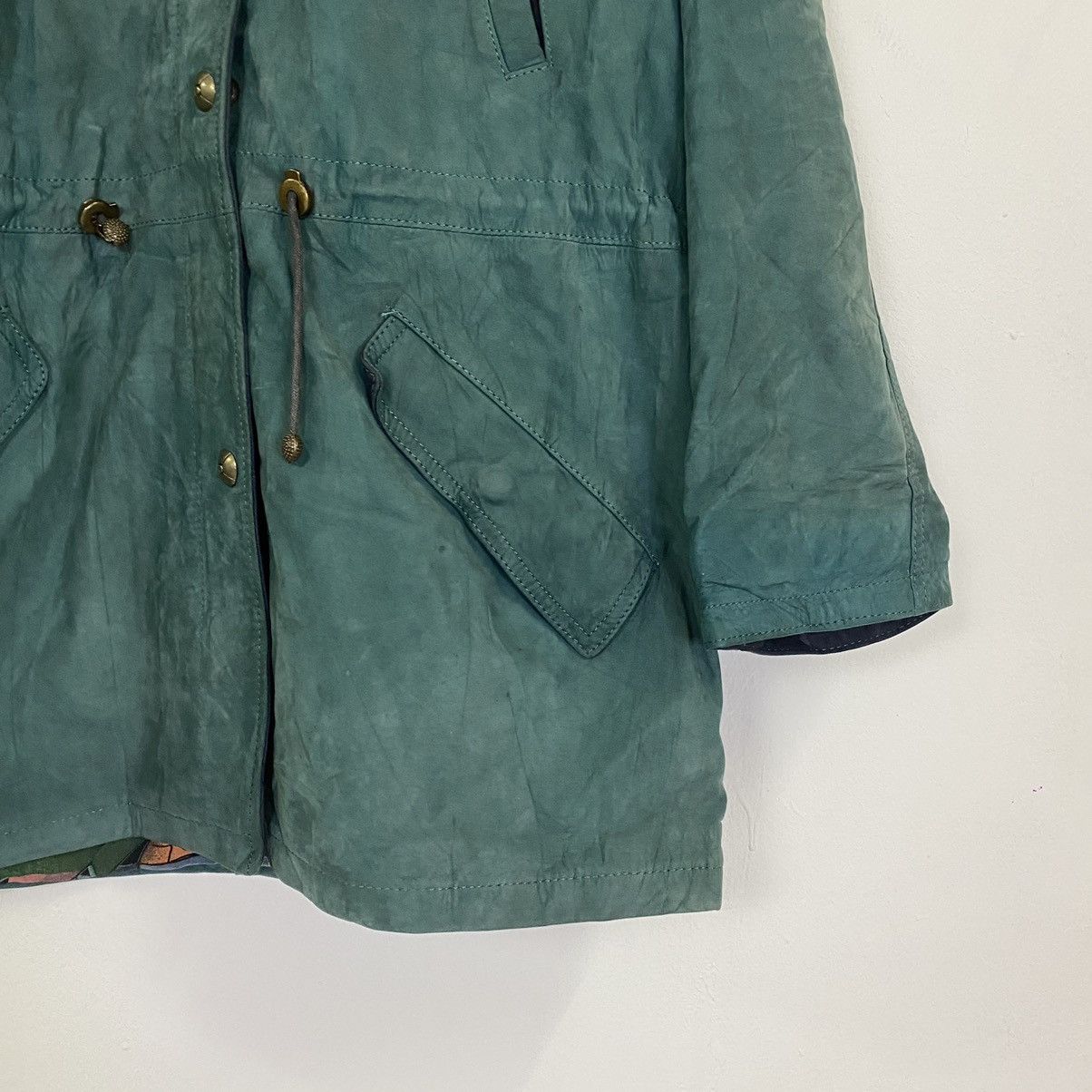 Other Vintage Hand Tailor Italy Leather Jacket Size US L / EU 52-54 / 3 - 4 Thumbnail