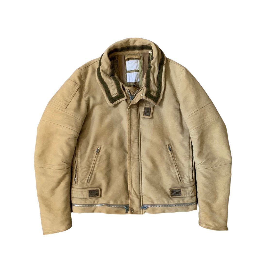 Helmut Lang 1999 Archive Astro Biker Jacket | Grailed