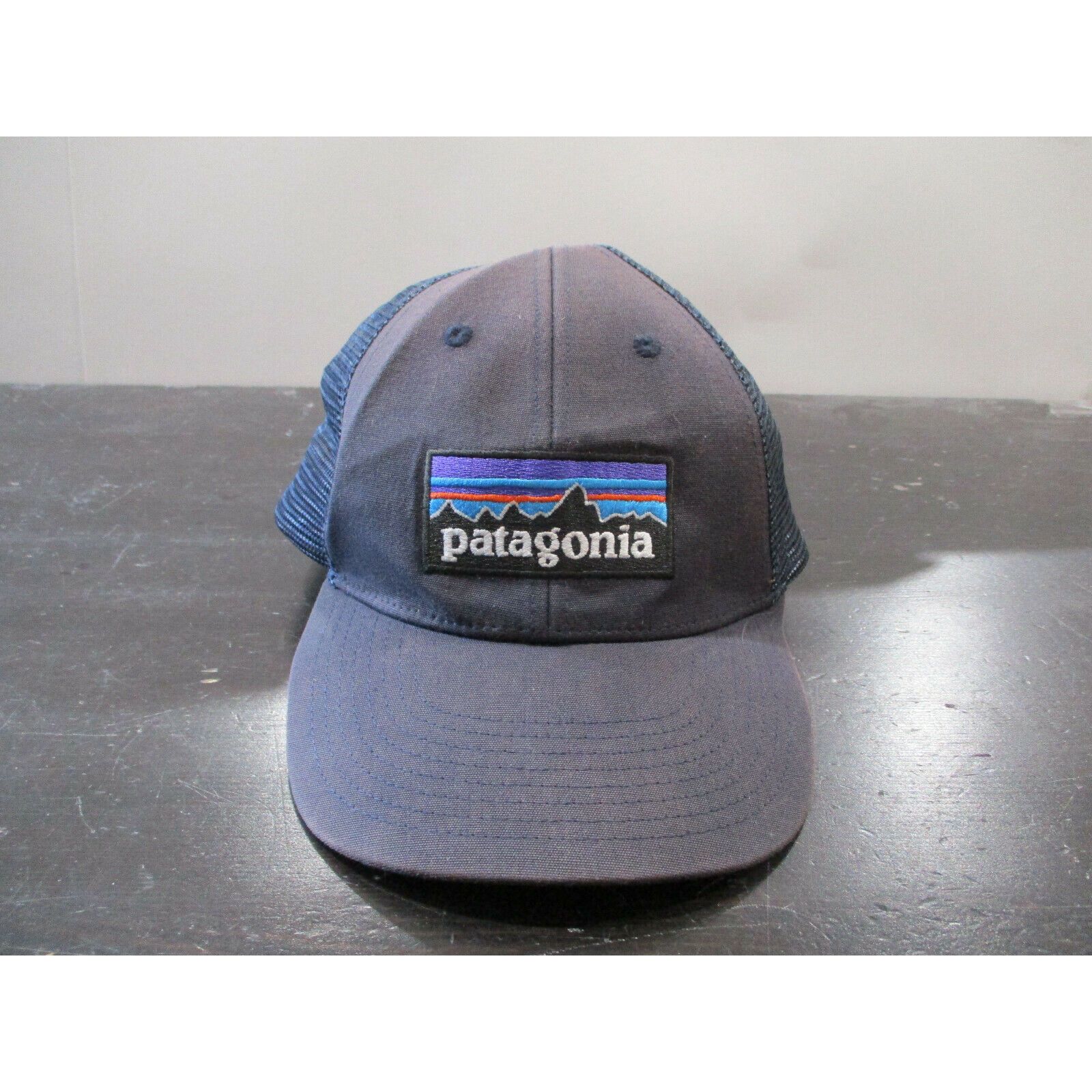 Patagonia Patagonia Hat Cap Snap Back Blue Purple Mesh Trucker Outdoors