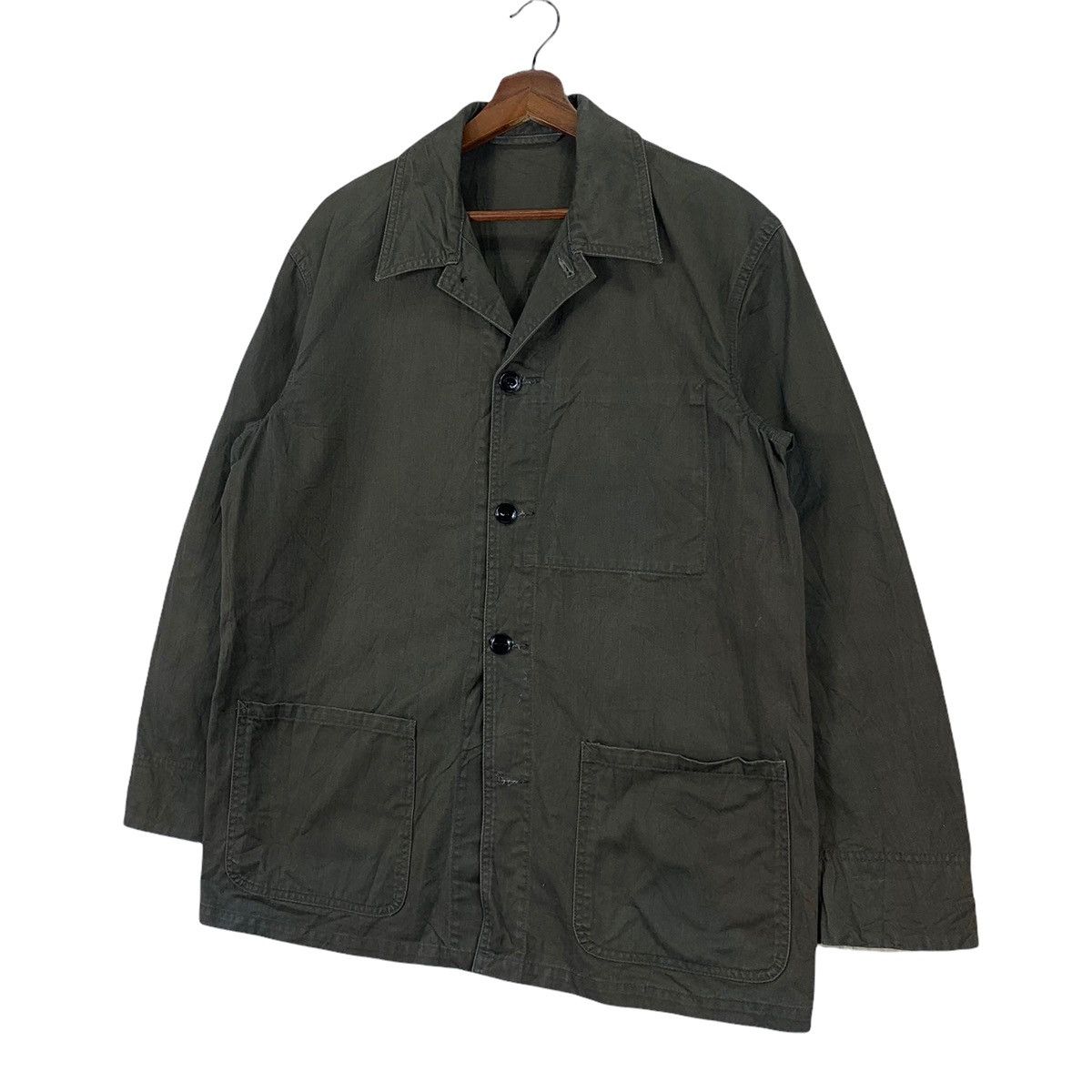Japanese Brand × SHIPS Vintage Ships Japanese Brand Chore Jacket Size US L / EU 52-54 / 3 - 2 Thumbnail