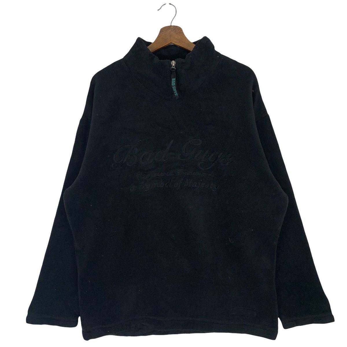 Japanese Brand Bad Guys Of Majestic Crewneck Sweatshirt Size US L / EU 52-54 / 3 - 1 Thumbnail