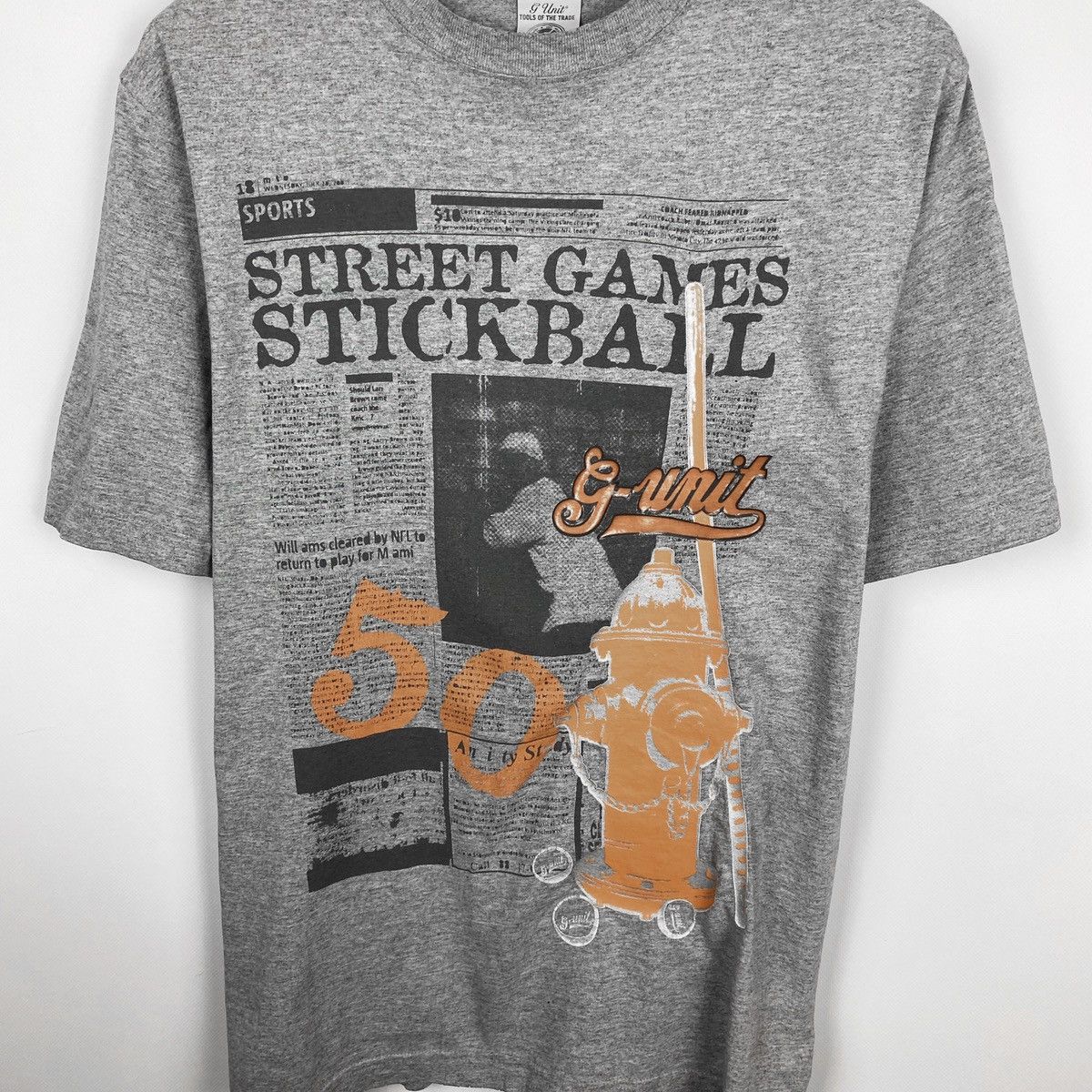 50 Cent Vintage 00s G Unit 50 cent Street games tee size M rap og Size US M / EU 48-50 / 2 - 3 Thumbnail