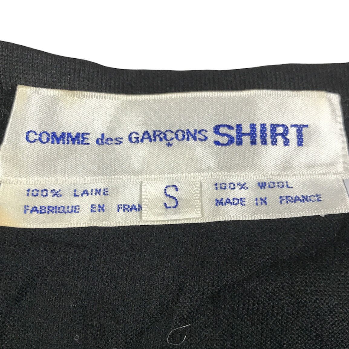 Comme des Garcons × Comme des Garcons SHIRT × Japanese Brand RARE COMME DES GARCONS DESTROY SHIRTS ZIPPED JACKET Size US S / EU 44-46 / 1 - 7 Thumbnail