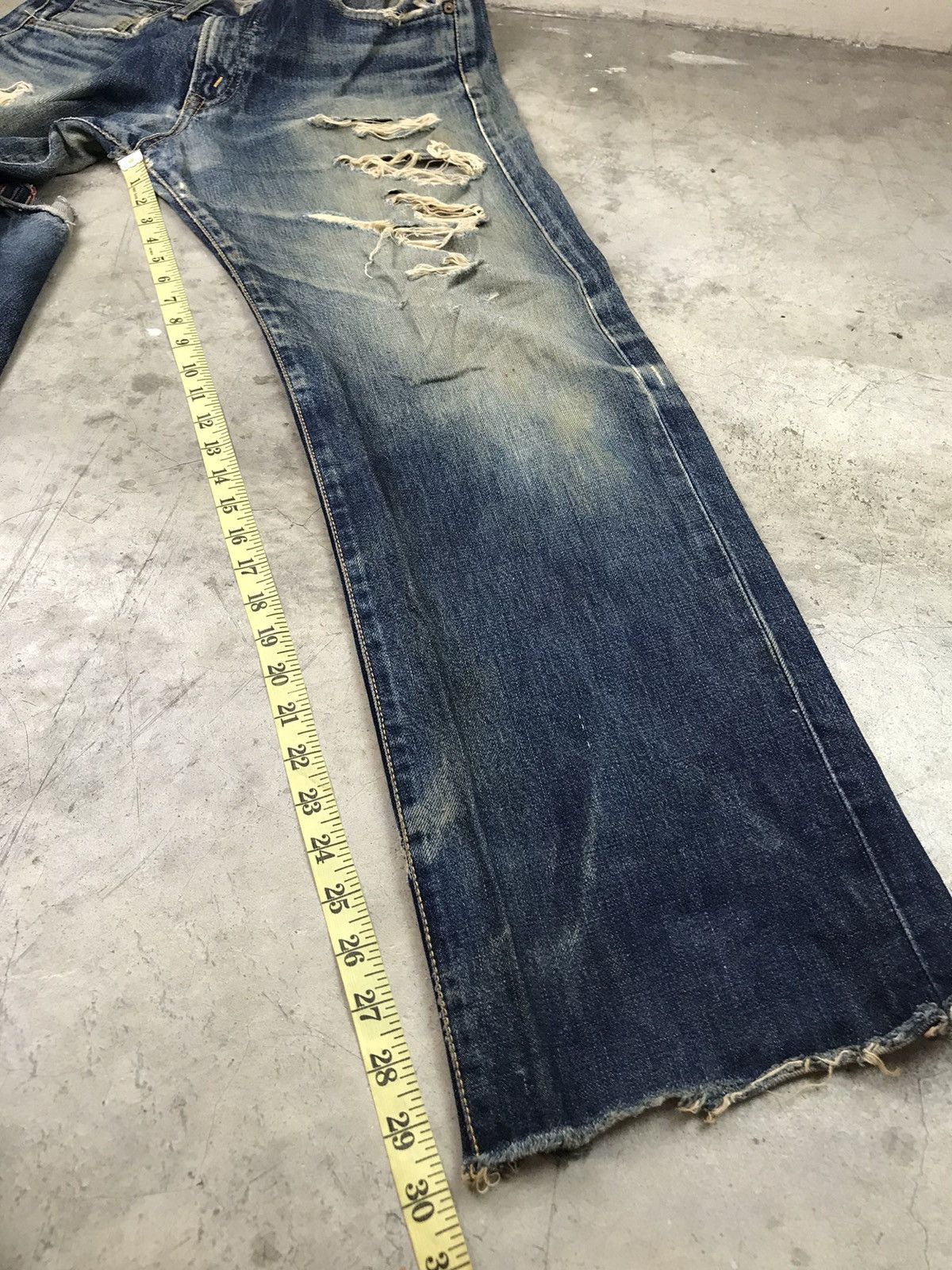 Edwin 🔥VINTAGE EDWIN 505 X SELVEDGE 31 Size US 31 - 22 Thumbnail