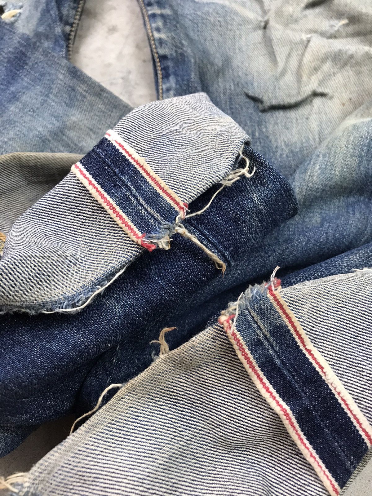 Edwin 🔥VINTAGE EDWIN 505 X SELVEDGE 31 Size US 31 - 18 Thumbnail