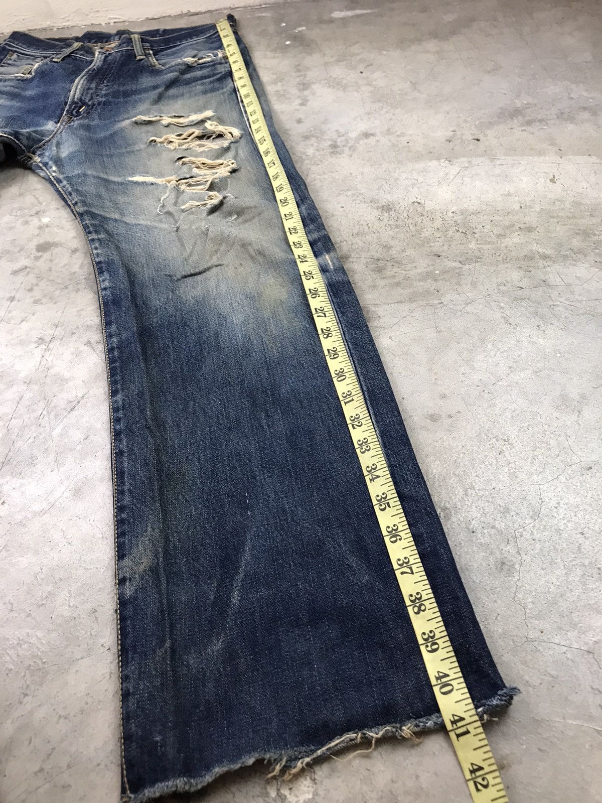 Edwin 🔥VINTAGE EDWIN 505 X SELVEDGE 31 Size US 31 - 23 Thumbnail