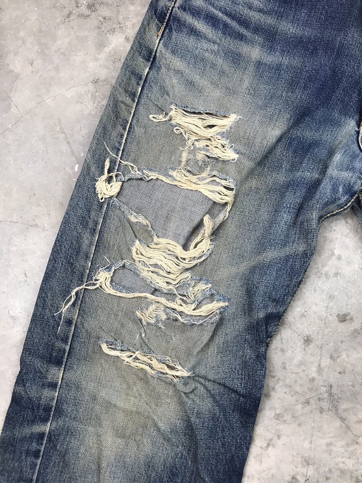 Edwin 🔥VINTAGE EDWIN 505 X SELVEDGE 31 Size US 31 - 3 Thumbnail