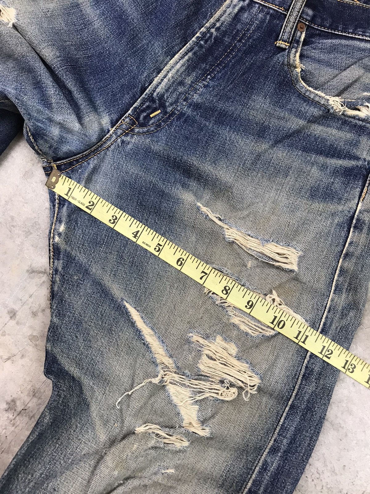 Edwin 🔥VINTAGE EDWIN 505 X SELVEDGE 31 Size US 31 - 20 Thumbnail