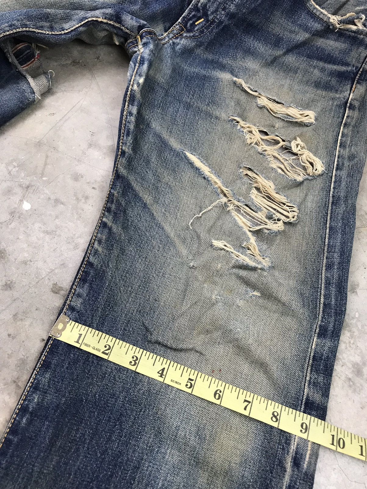 Edwin 🔥VINTAGE EDWIN 505 X SELVEDGE 31 Size US 31 - 21 Thumbnail
