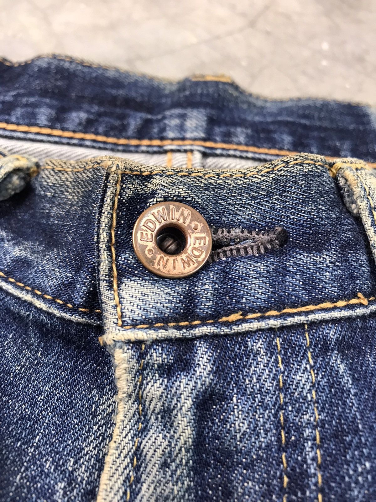 Edwin 🔥VINTAGE EDWIN 505 X SELVEDGE 31 Size US 31 - 13 Thumbnail