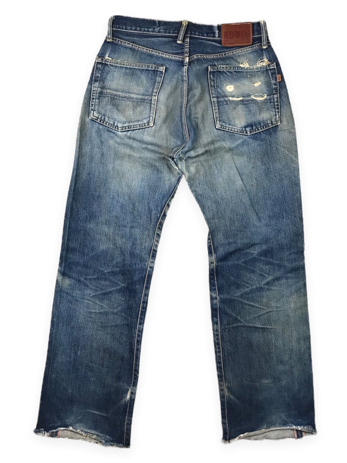 Edwin 🔥VINTAGE EDWIN 505 X SELVEDGE 31 Size US 31 - 2 Thumbnail