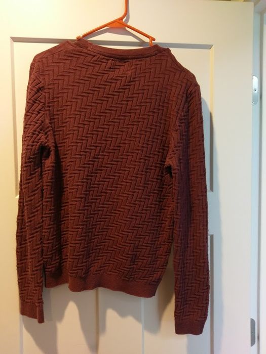Topman Red Knit Sweater Size US XS / EU 42 / 0 - 2 Preview