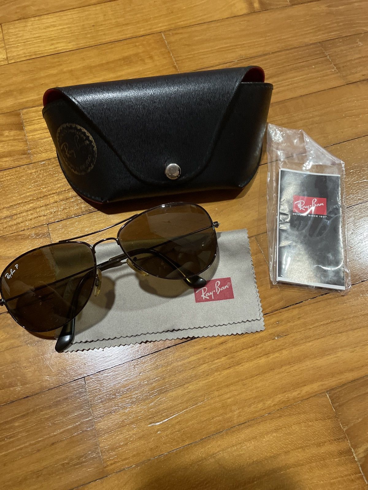 RayBan Ray-Ban RB3362 Cockpit Polarized 014/57 | Grailed