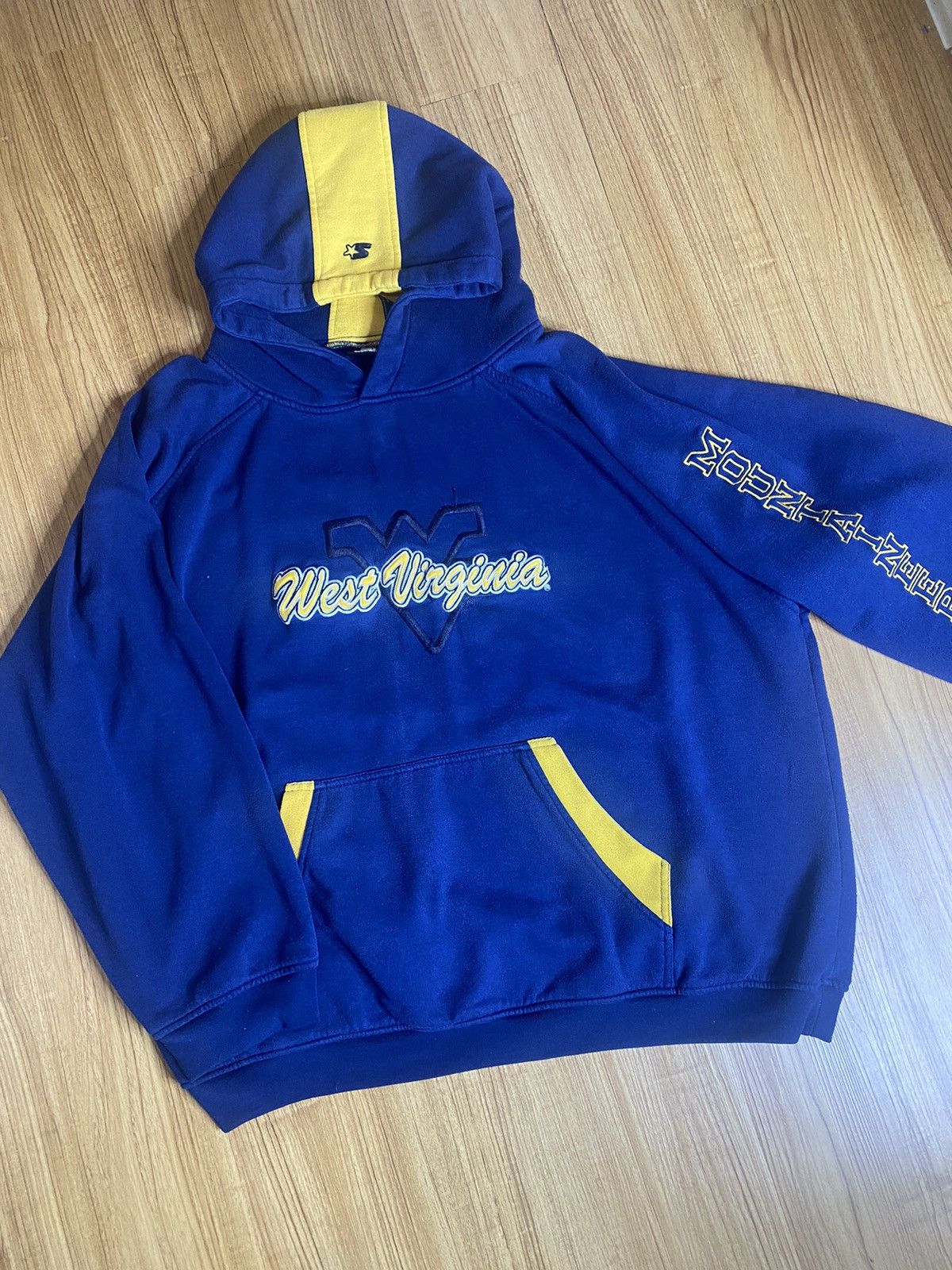 Vintage Vintage Starter West Virginia Mountaineers Hoodie Grailed
