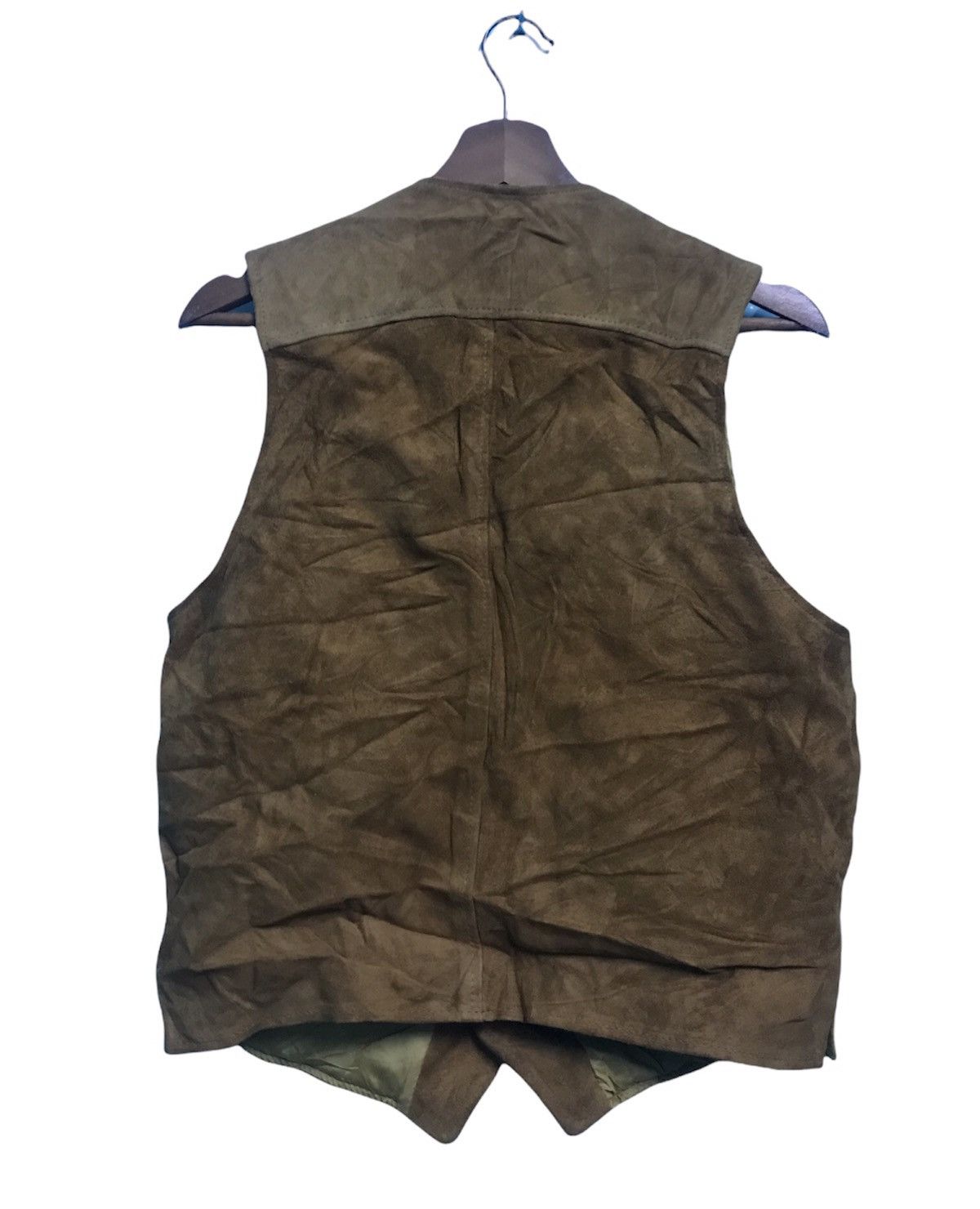 Schott Schott NYC Suede Leather Vest Size US S / EU 44-46 / 1 - 2 Thumbnail