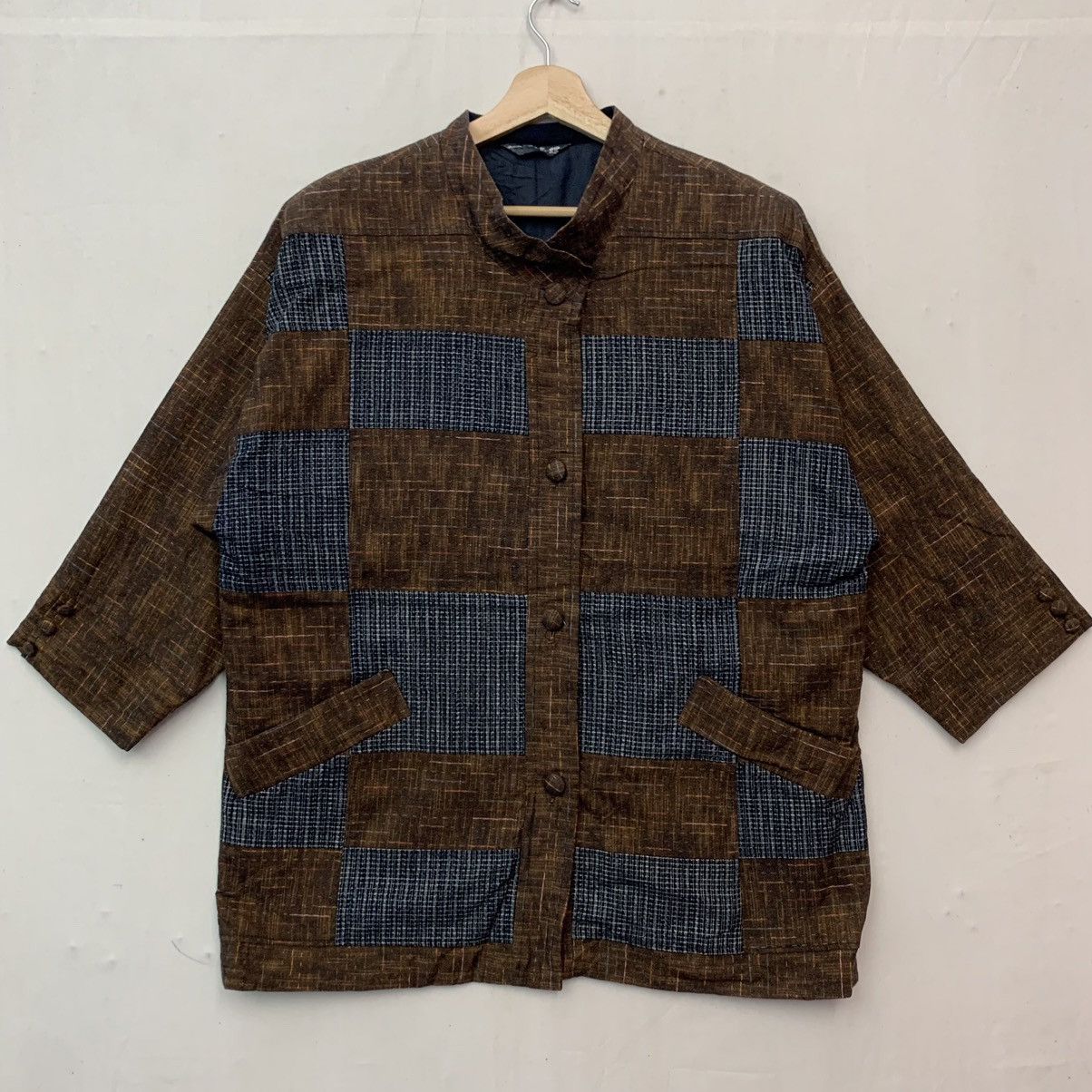 Other Vintage Unbranded Patchwork Design Button Ups Jacket Size US L / EU 52-54 / 3 - 1 Thumbnail