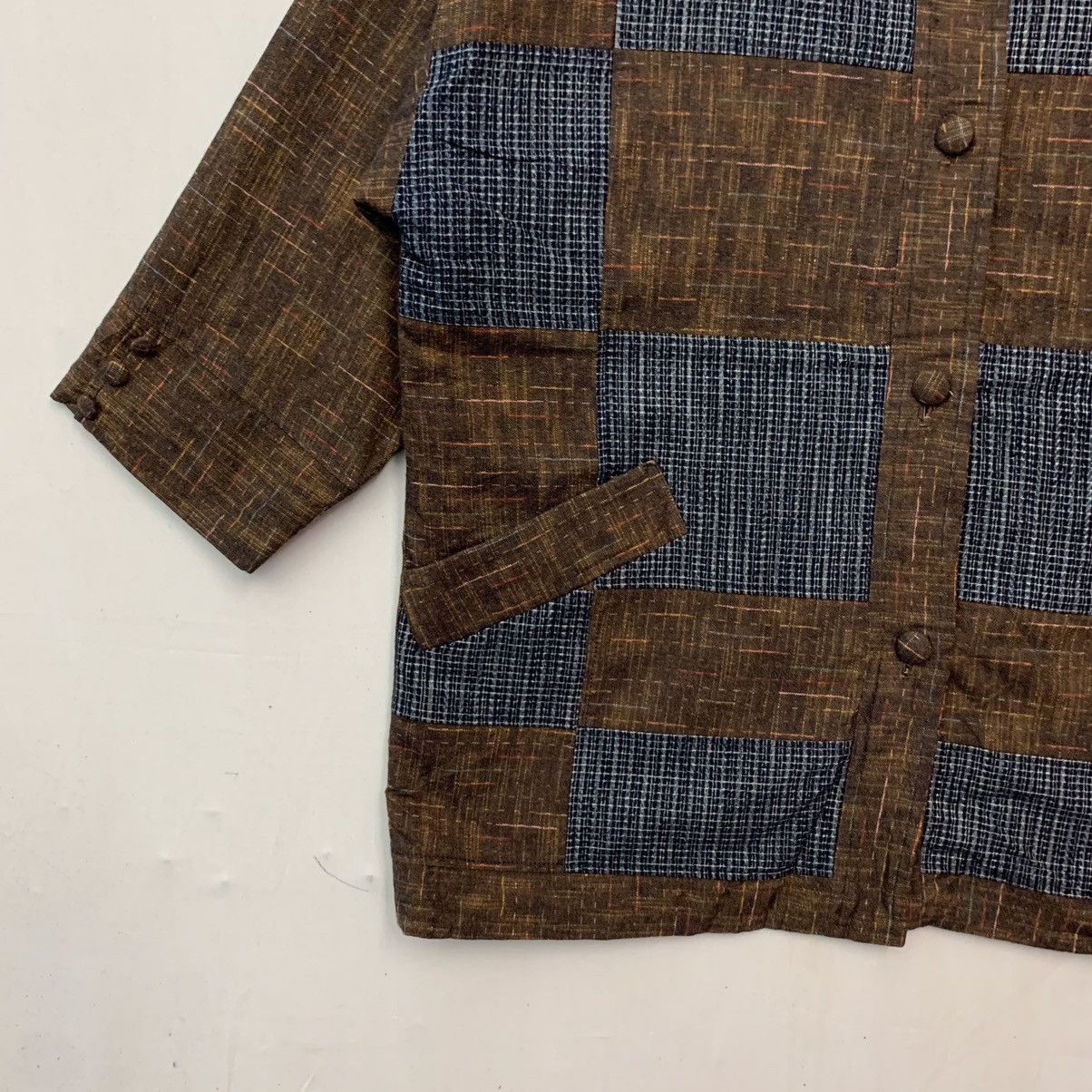 Other Vintage Unbranded Patchwork Design Button Ups Jacket Size US L / EU 52-54 / 3 - 2 Thumbnail