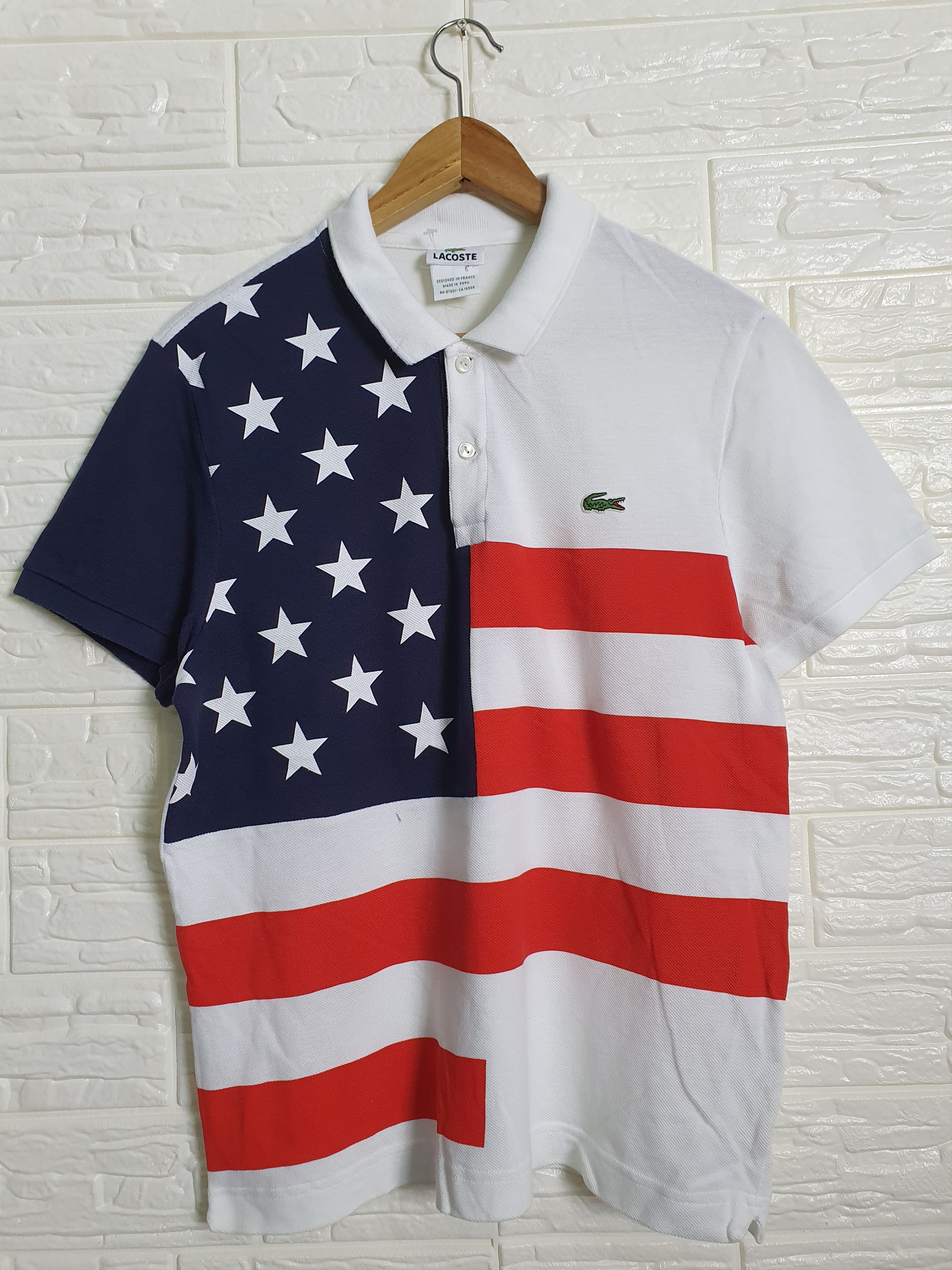 Lacoste t shirt usa hotsell