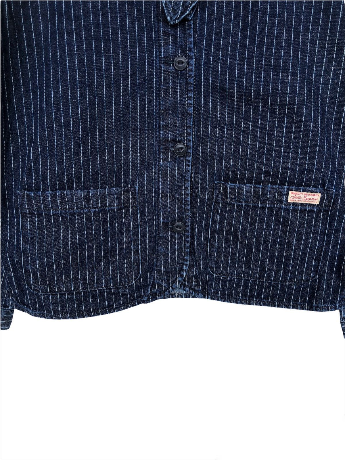 Golden Bear Golden Bear 🇺🇸 Indigo Wabash Hickory Jeans Denim Jacket Size US S / EU 44-46 / 1 - 4 Thumbnail