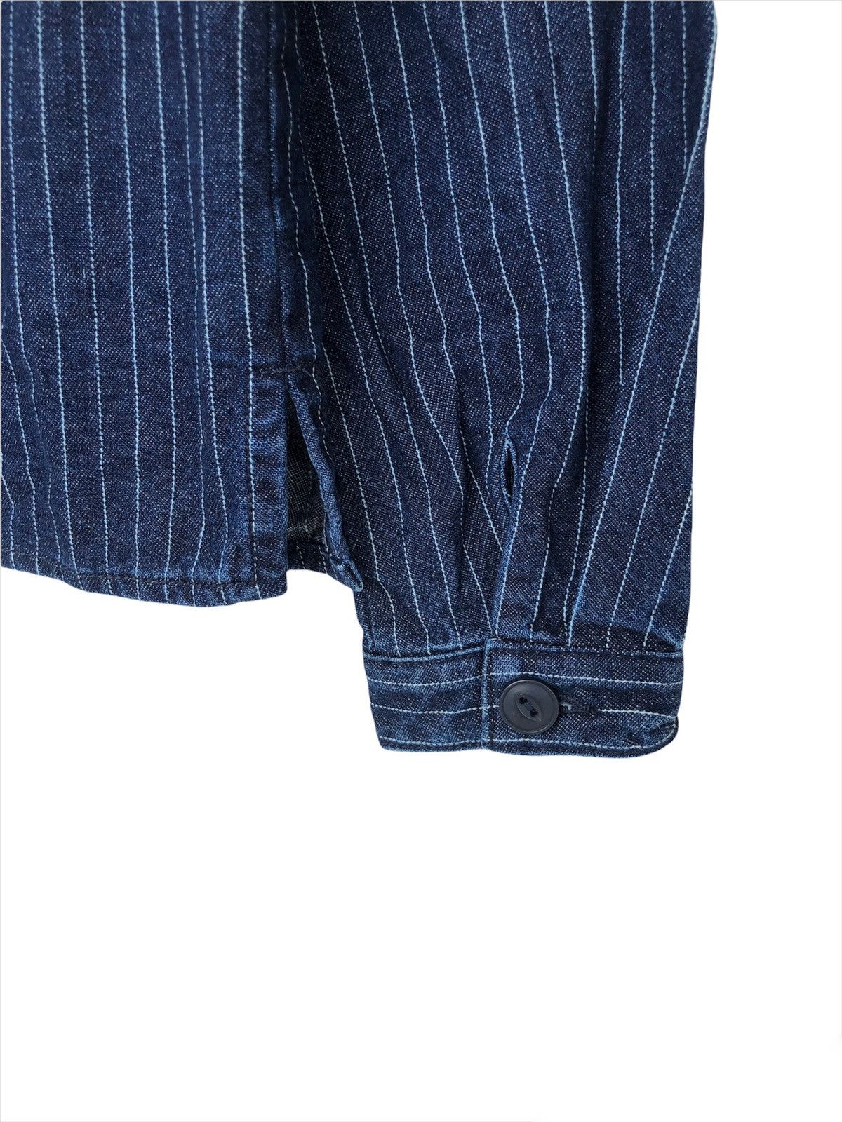 Golden Bear Golden Bear 🇺🇸 Indigo Wabash Hickory Jeans Denim Jacket Size US S / EU 44-46 / 1 - 6 Thumbnail