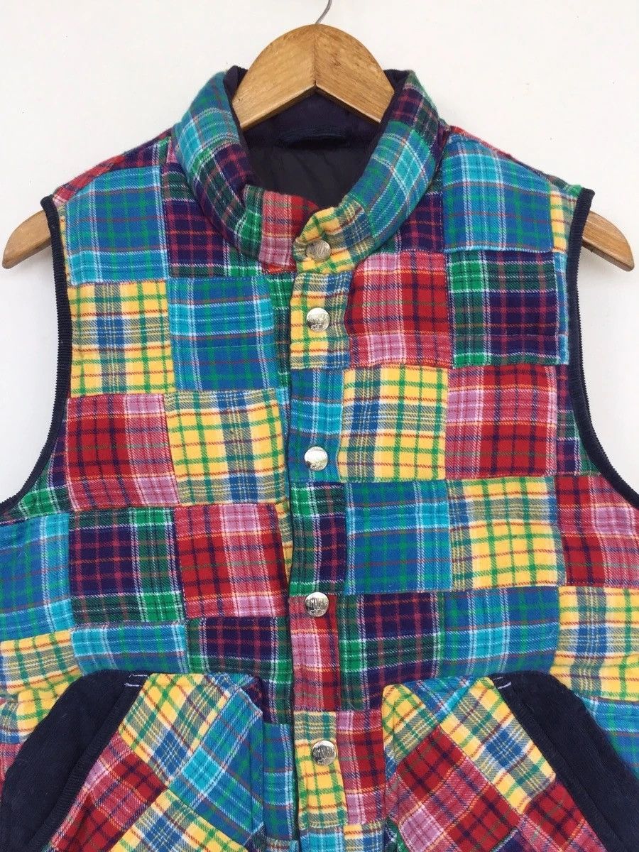 Japanese Brand × Vintage Vintage Himalaya Gaijin Outdoor.Co Patchwork Vest Jacket Size US S / EU 44-46 / 1 - 2 Thumbnail