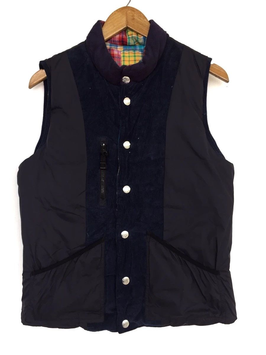 Japanese Brand × Vintage Vintage Himalaya Gaijin Outdoor.Co Patchwork Vest Jacket Size US S / EU 44-46 / 1 - 5 Thumbnail